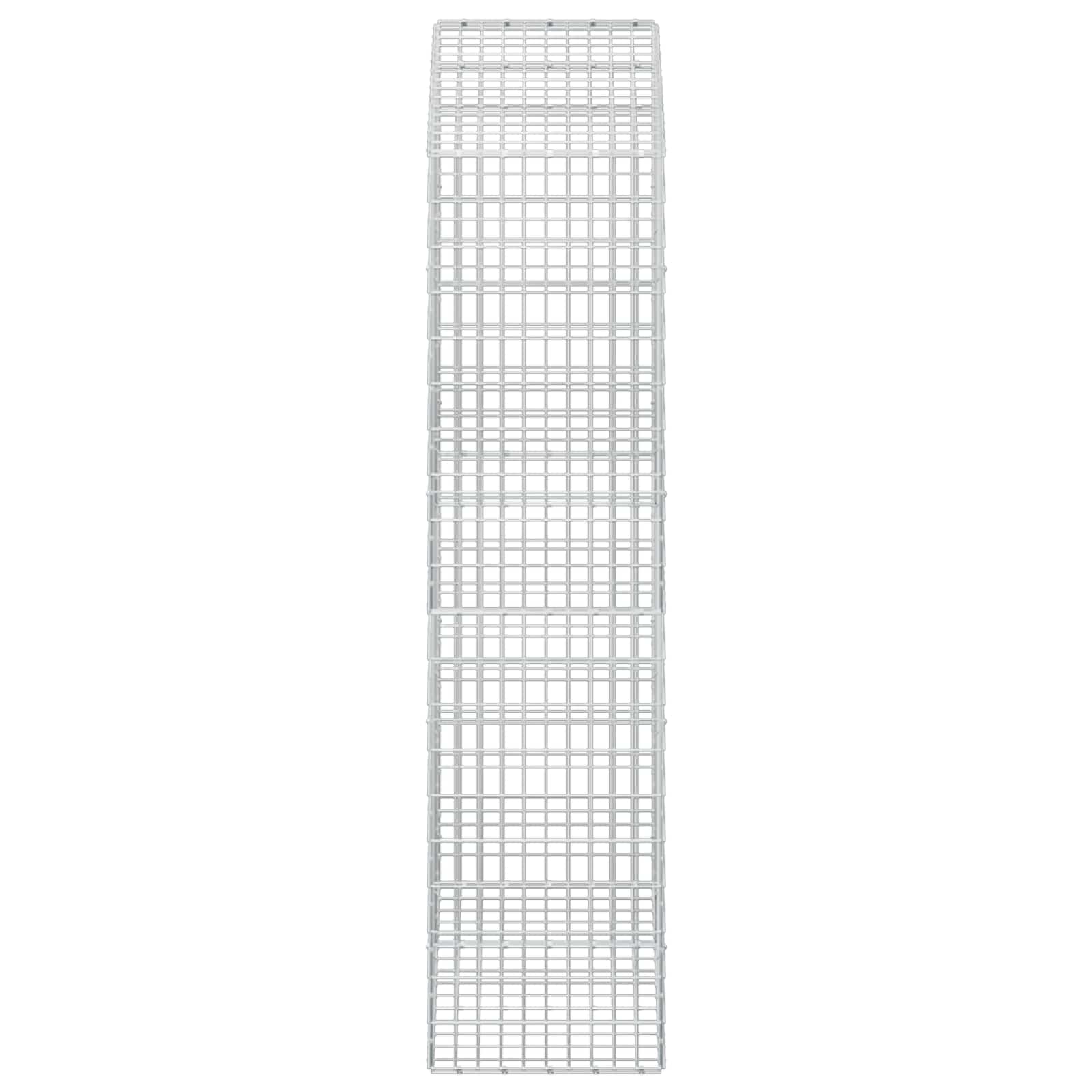 Gabion z žico 5 mm in mrežo 5x10 cm 150x50x200 cm