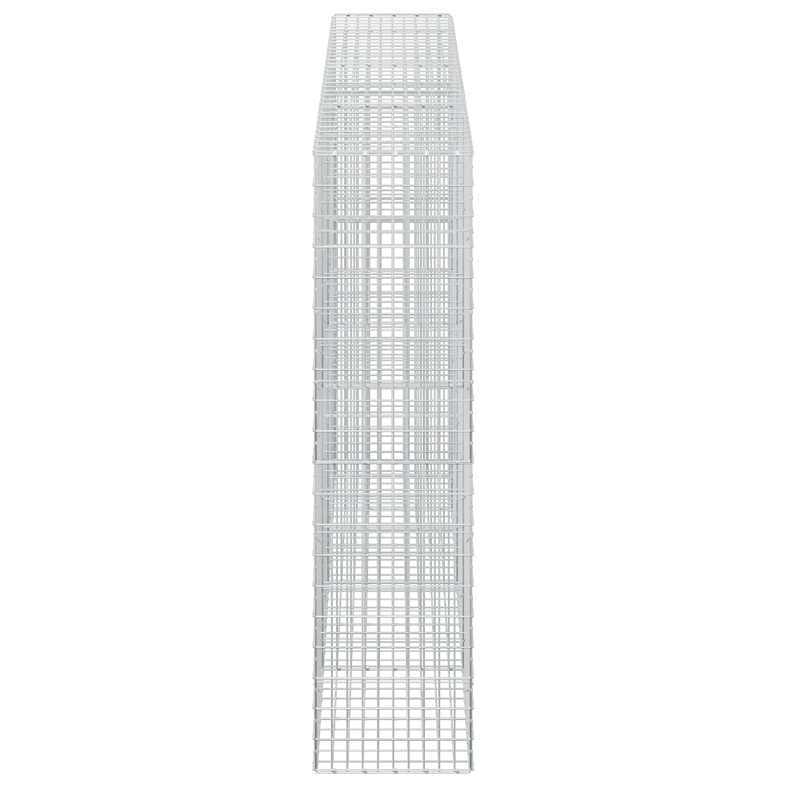Gabion z žico 5 mm in mrežo 5x10 cm 350x50x200 cm