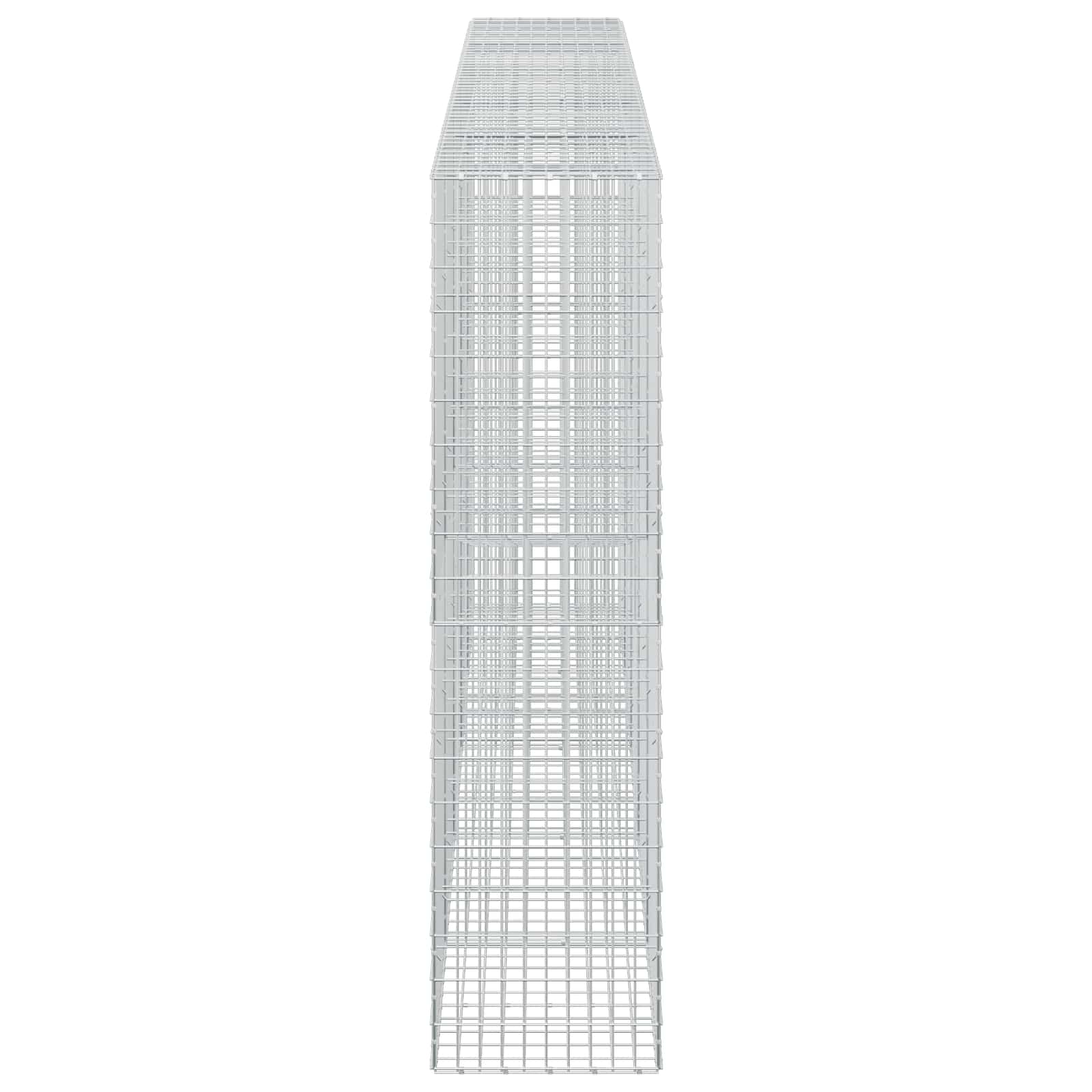 Gabion z žico 5 mm in mrežo 5x10 cm 500x50x200 cm
