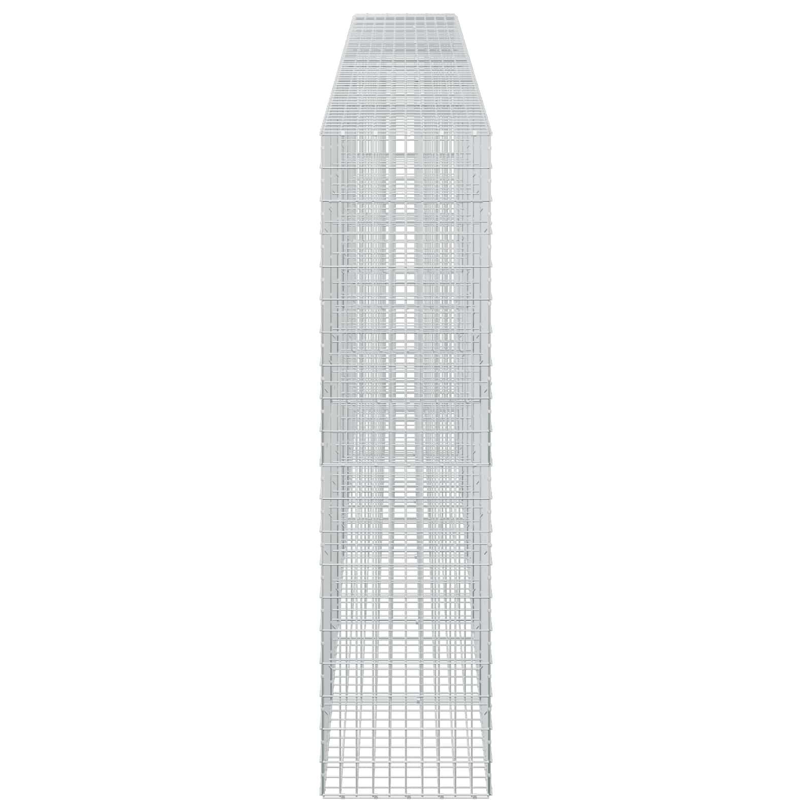 Gabion z žico 5 mm in mrežo 5x10 cm 600x50x200 cm