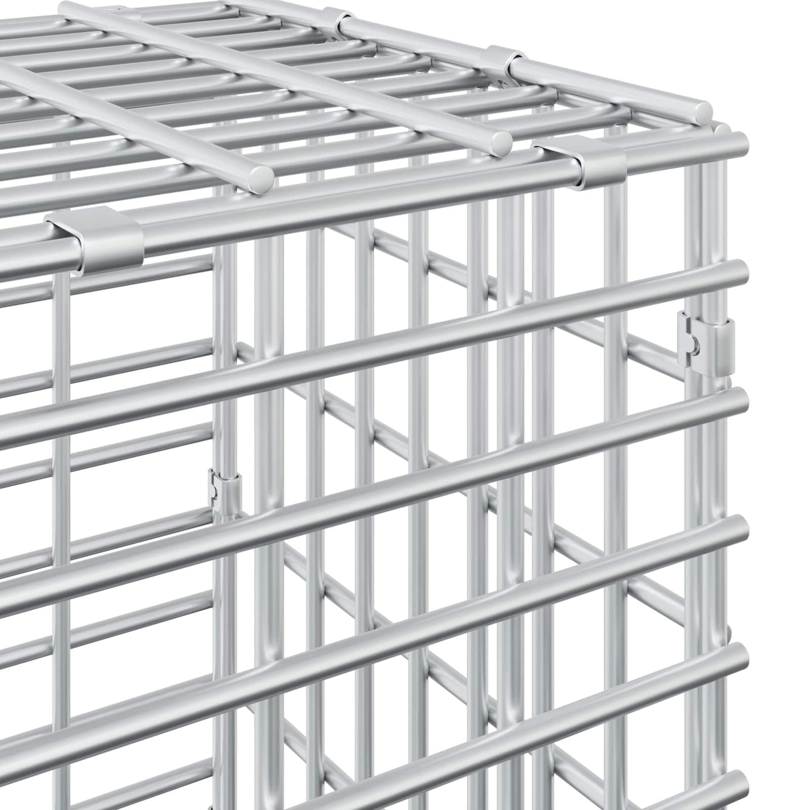 Gabion z žico 5 mm in mrežo 5x10 cm 50x100x50 cm