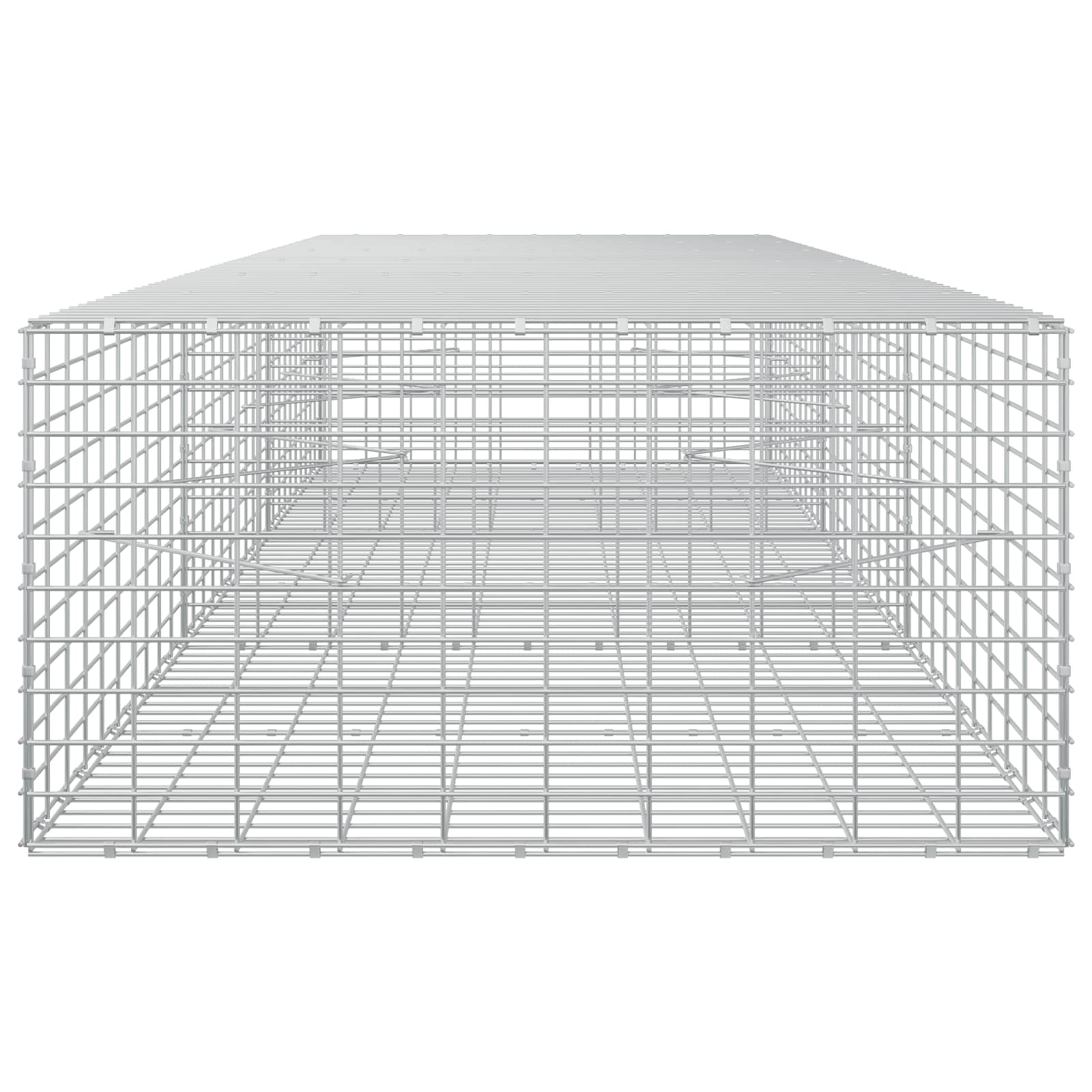 Gabion z žico 5 mm in mrežo 5x10 cm 300x100x50 cm
