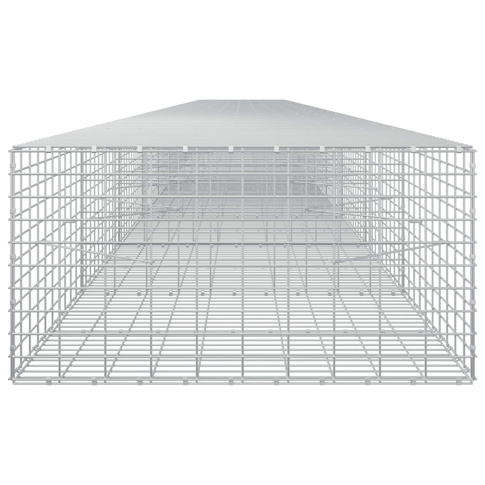 Gabion z žico 5 mm in mrežo 5x10 cm 1000x100x50 cm