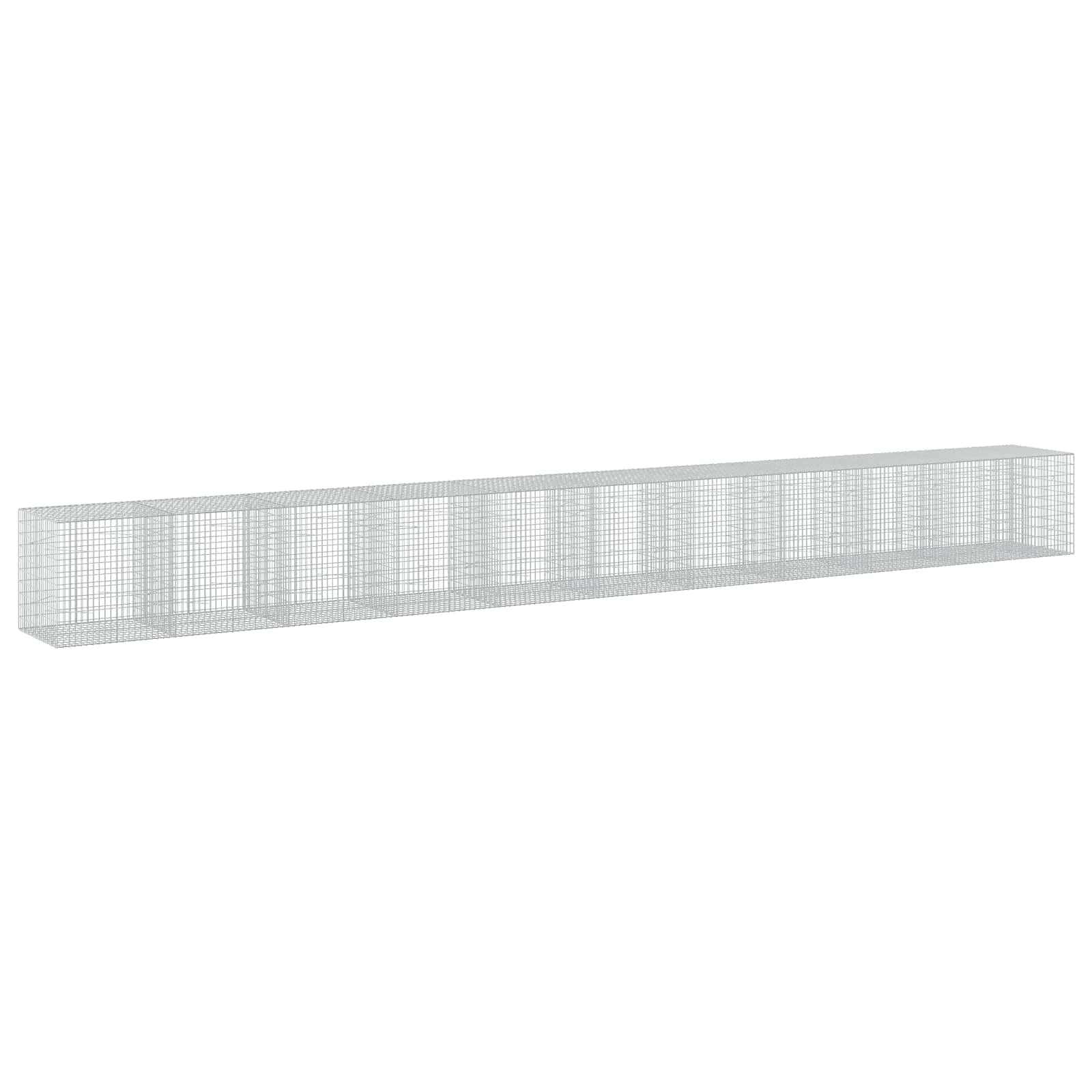 Γκαμπιόν με σύρμα 5 mm και πλέγμα 5x10 cm 1050x100x100 εκ - Image 2