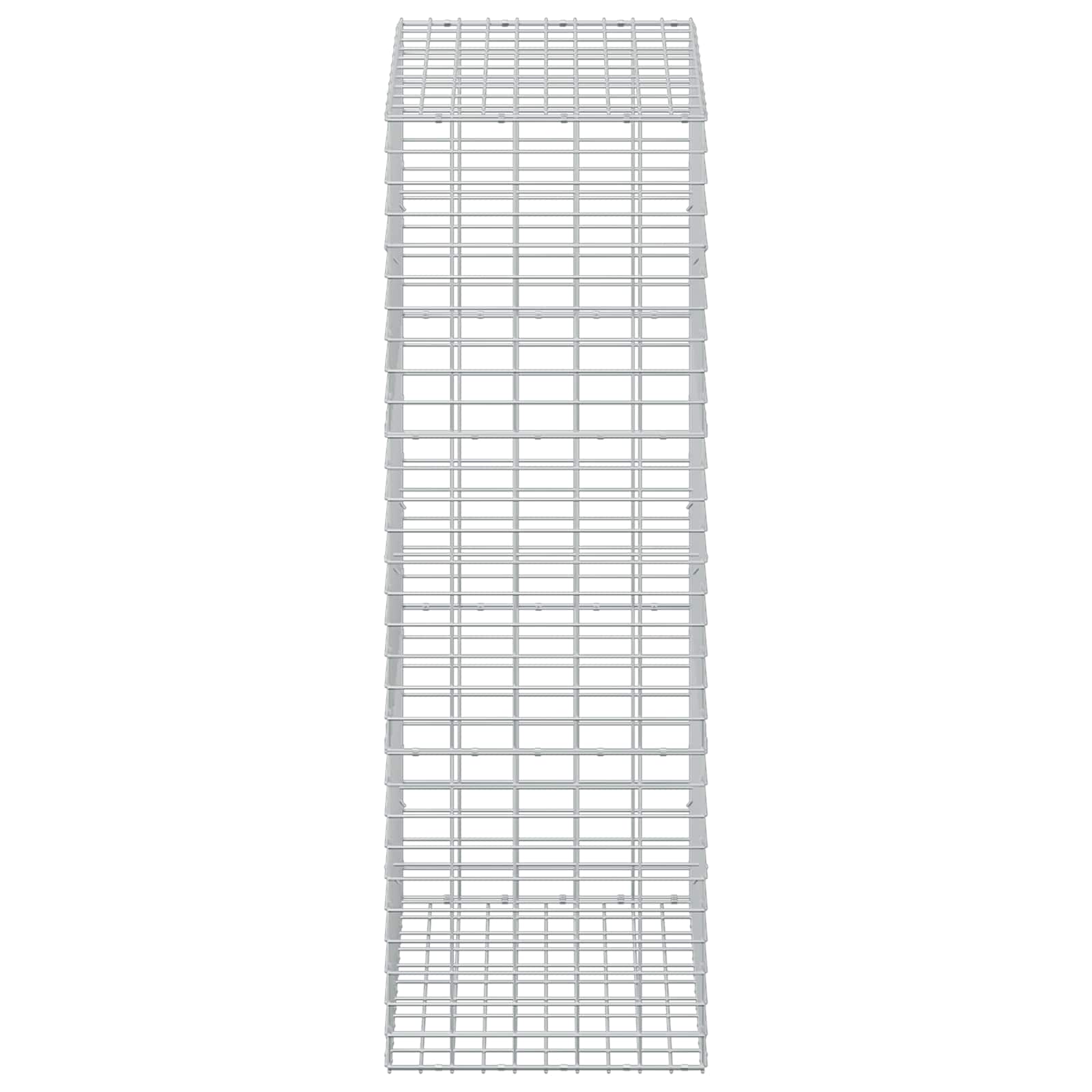 Gabion z žico 5 mm in mrežo 5x10 cm 50x100x150 cm