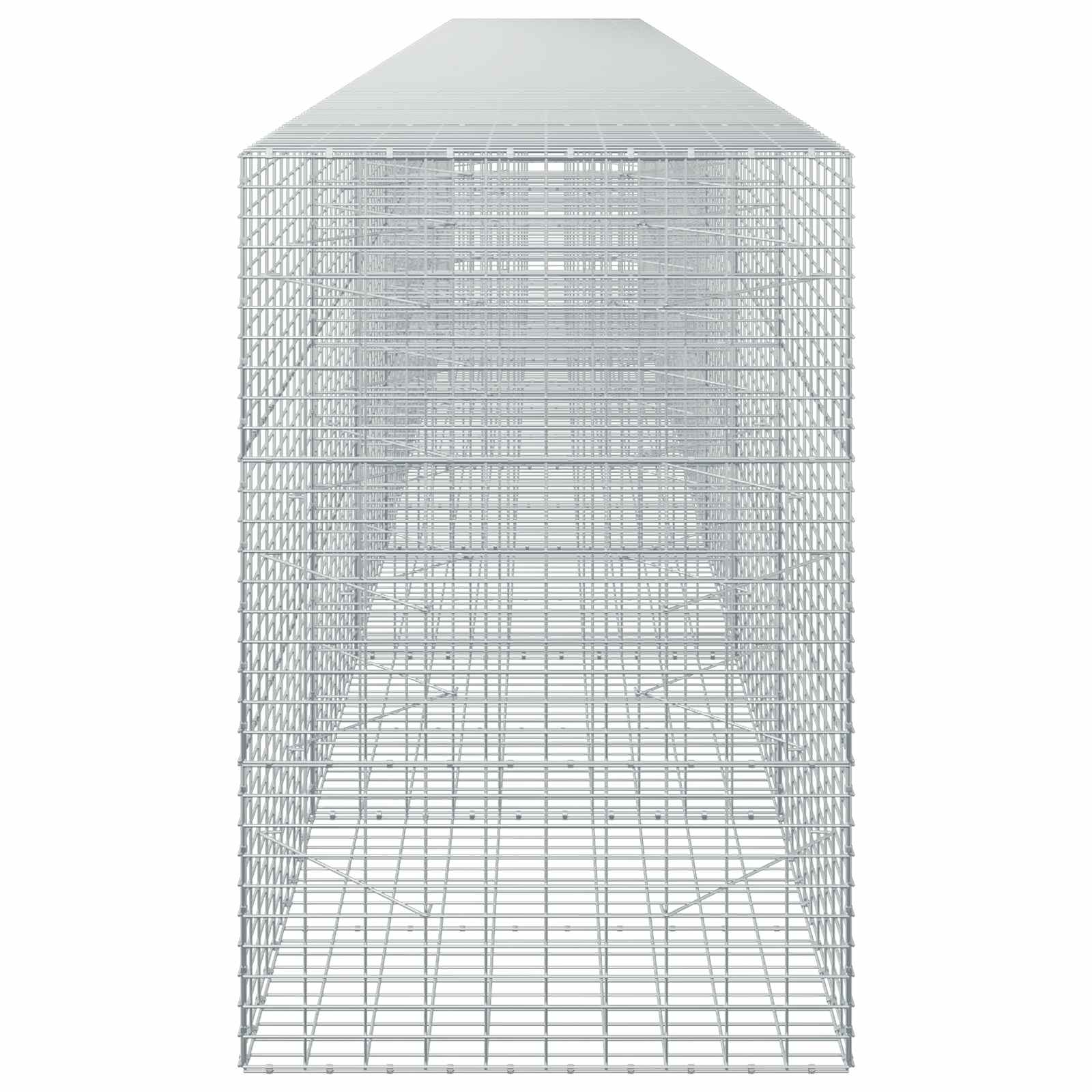 Gabion z žico 5 mm in mrežo 5x10 cm 750x100x150 cm