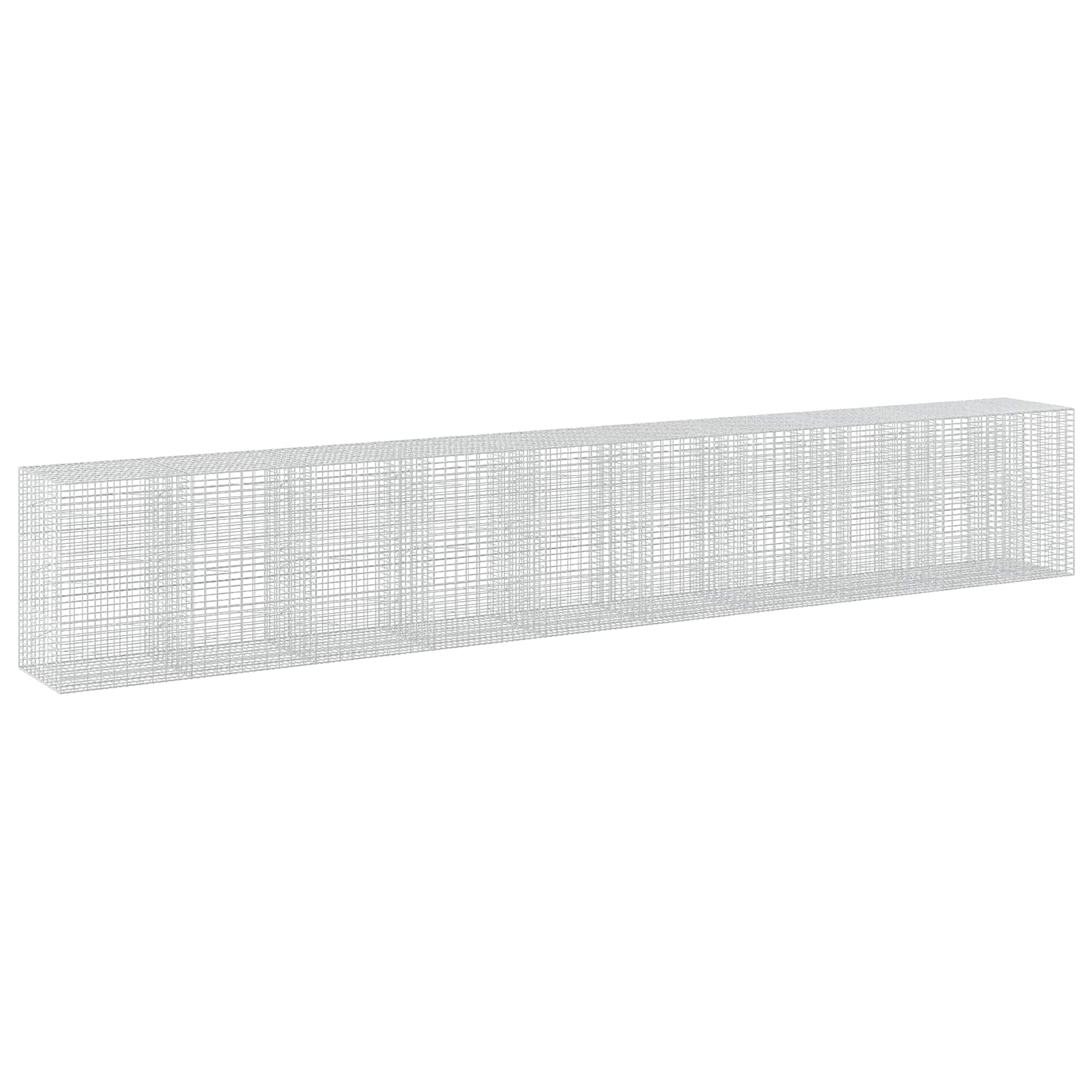 Gabion z žico 5 mm in mrežo 5x10 cm 950x100x150 cm