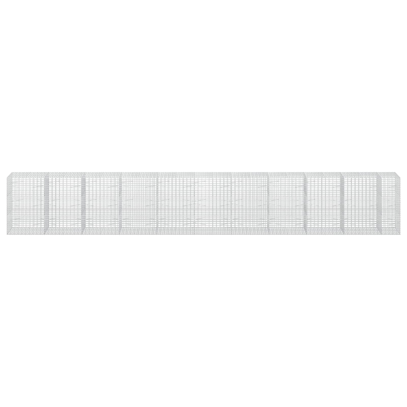 Gabion z žico 5 mm in mrežo 5x10 cm 1050x100x150 cm