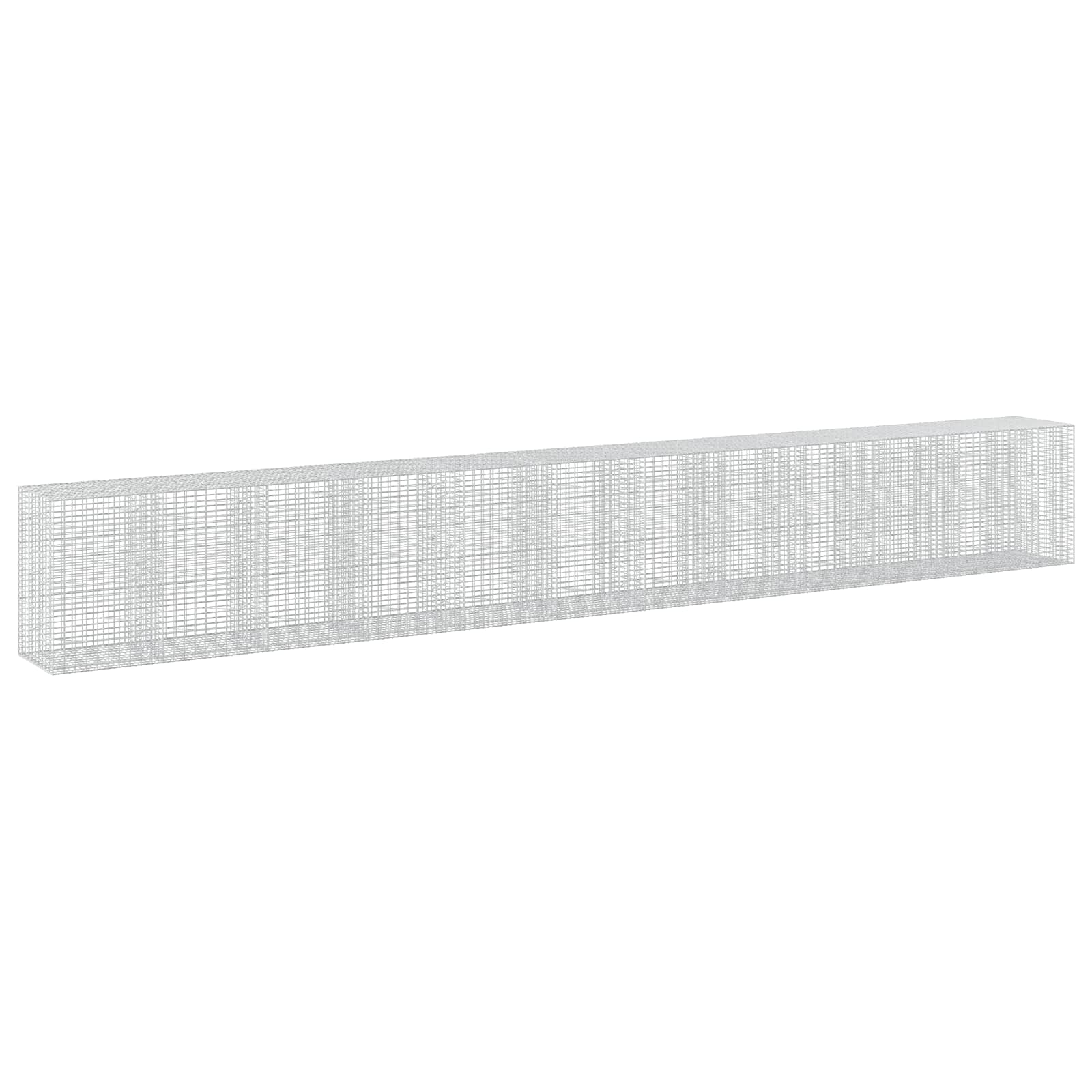 Gabion z žico 5 mm in mrežo 5x10 cm 1150x100x150 cm