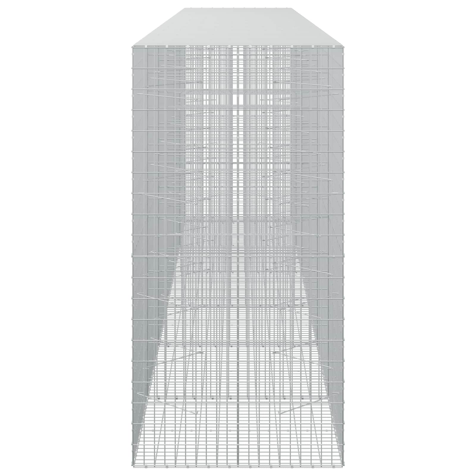 Γκαμπιόν με σύρμα 5 mm και πλέγμα 5x10 cm 600x100x200 εκ - Image 4