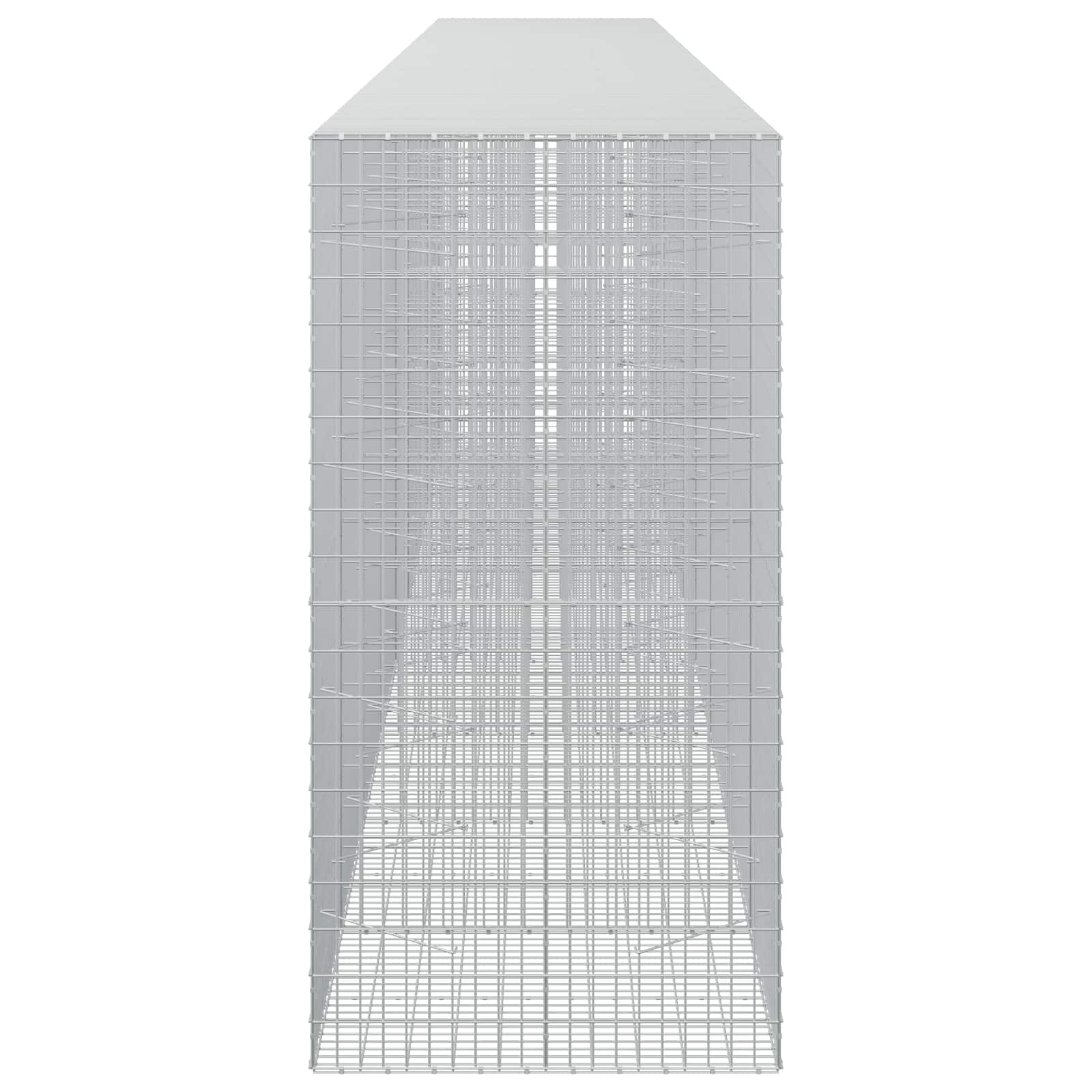 Gabion z žico 5 mm in mrežo 5x10 cm 850x100x200 cm