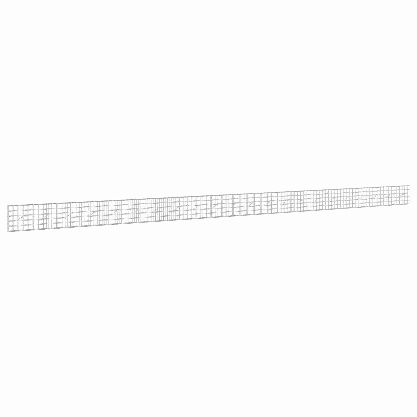 Gabion z žico 5 mm in mrežo 10x10 cm 1100x10x50 cm