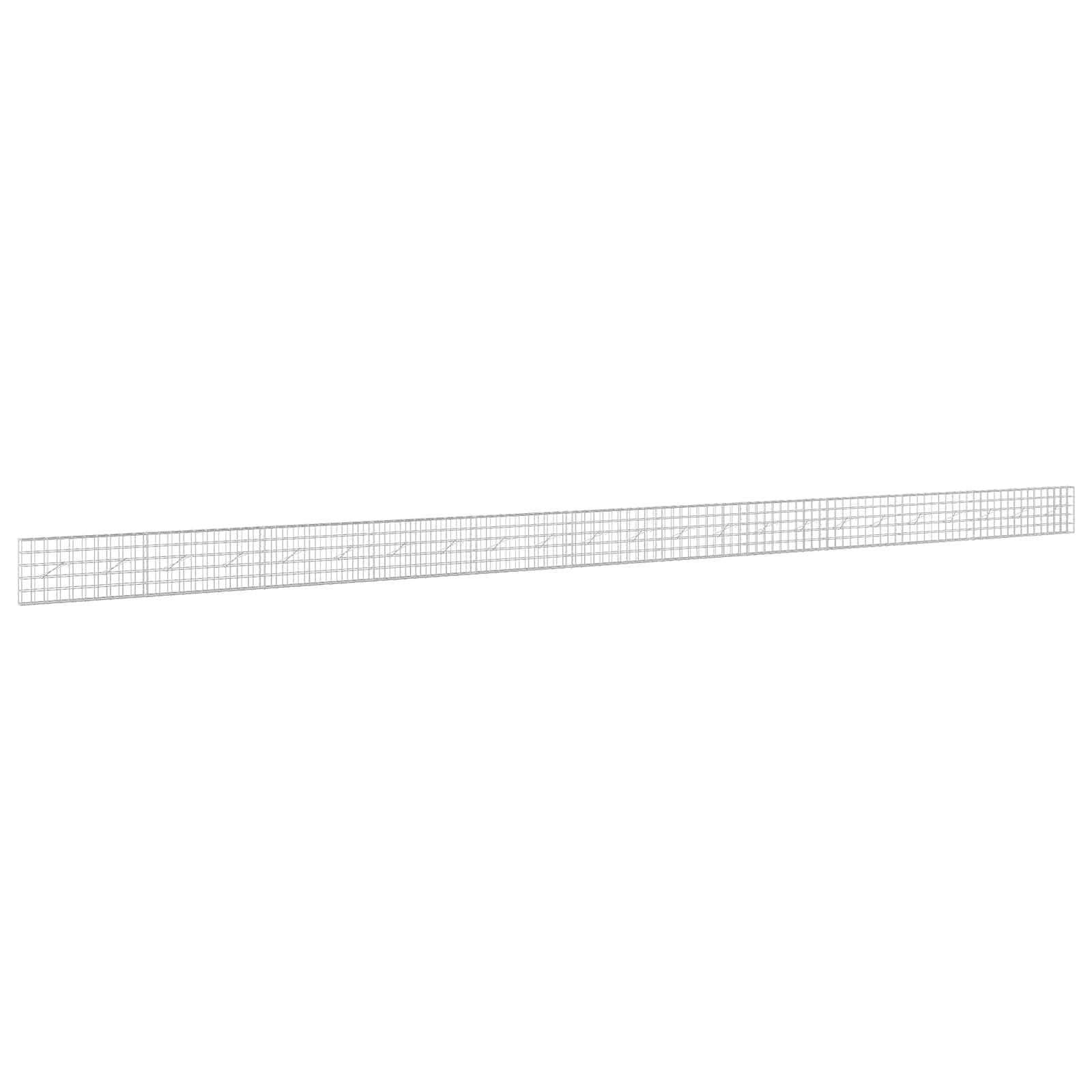 Gabion z žico 5 mm in mrežo 10x10 cm 1150x10x50 cm
