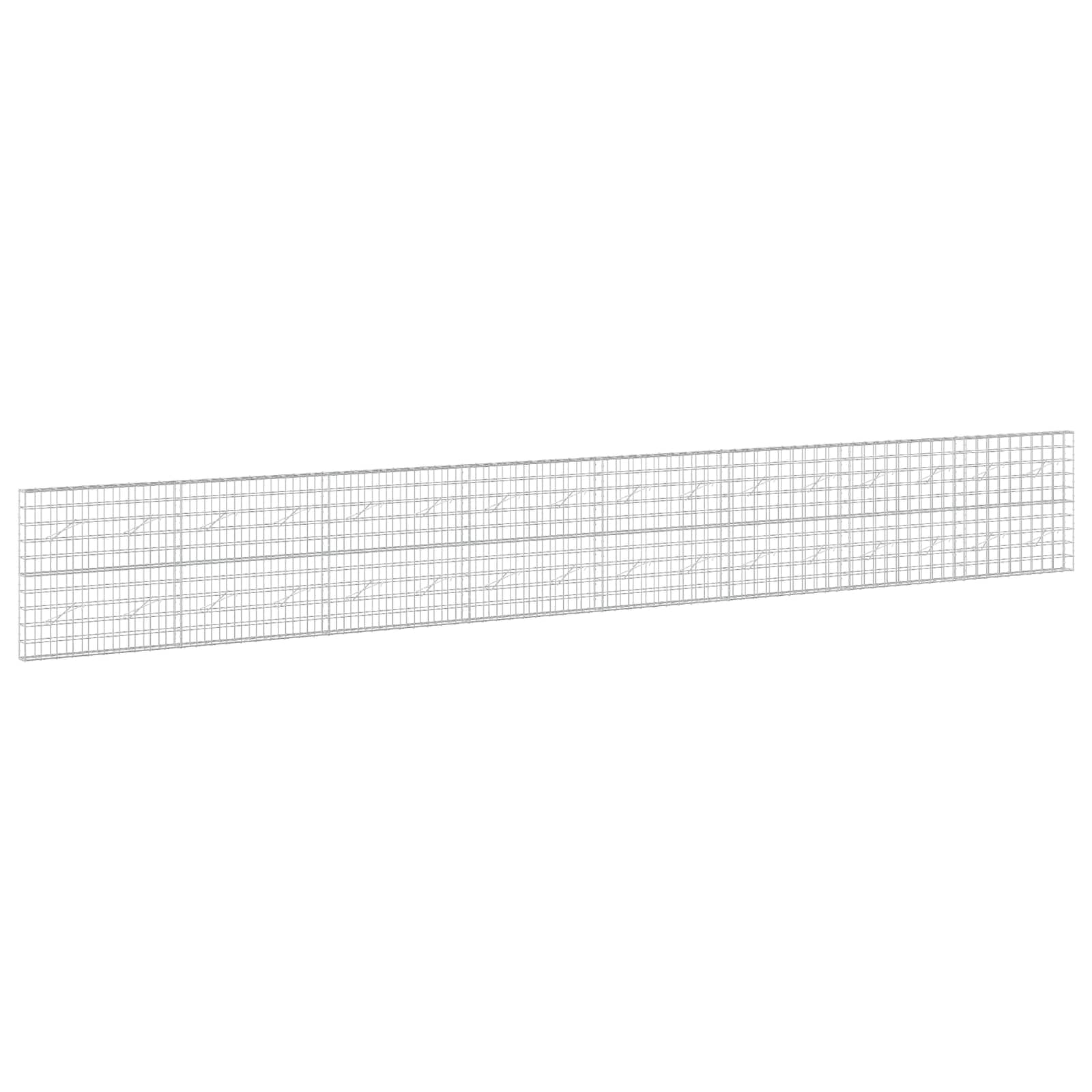 Gabion z žico 5 mm in mrežo 10x10 cm 800x10x100 cm