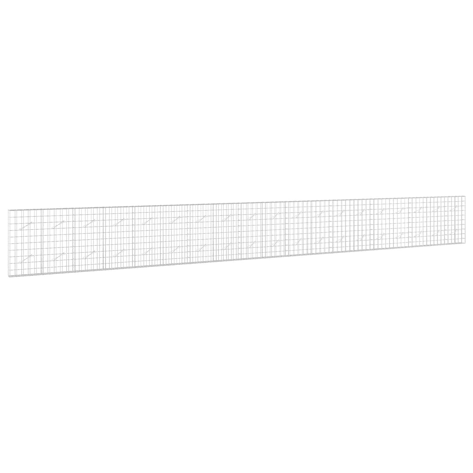 vidaXL Gabion s drátem 5 mm a síťkou 10x10 cm 950x10x100 cm