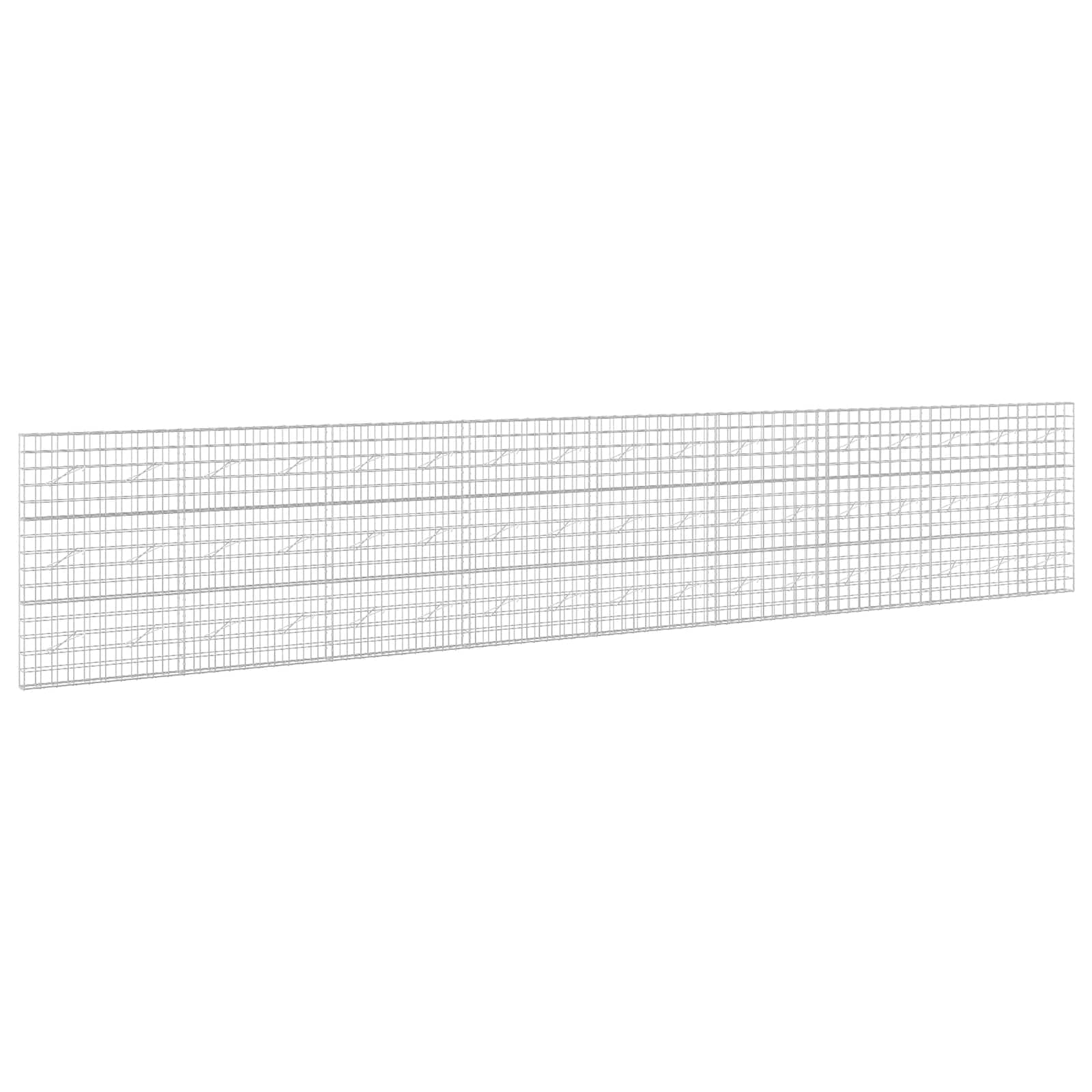 Gabion z žico 5 mm in mrežo 10x10 cm 850x10x150 cm