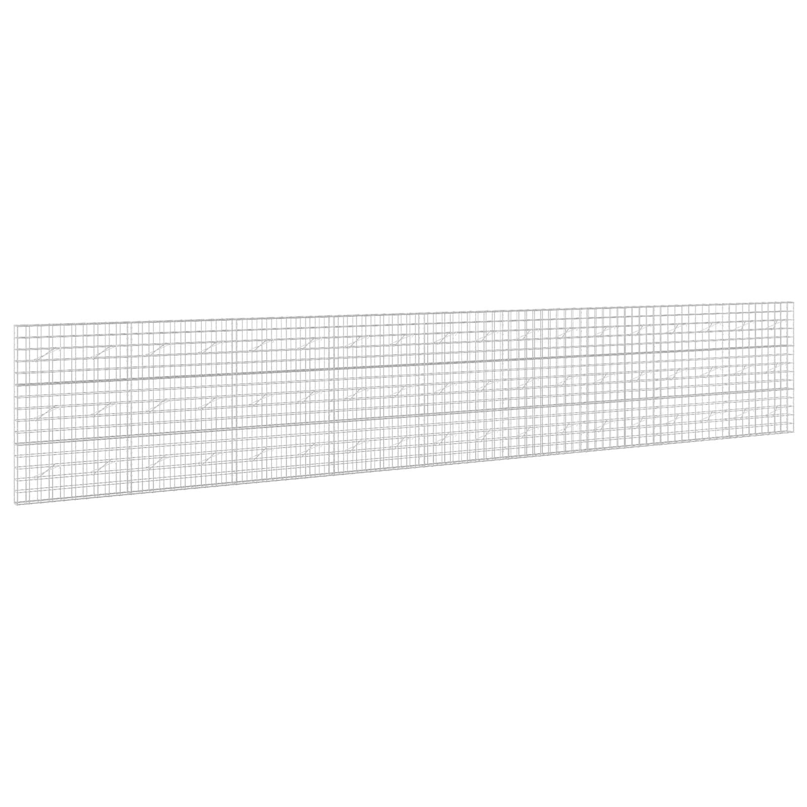 vidaXL Gabion s drátem 5 mm a síťkou 10x10 cm 900x10x150 cm