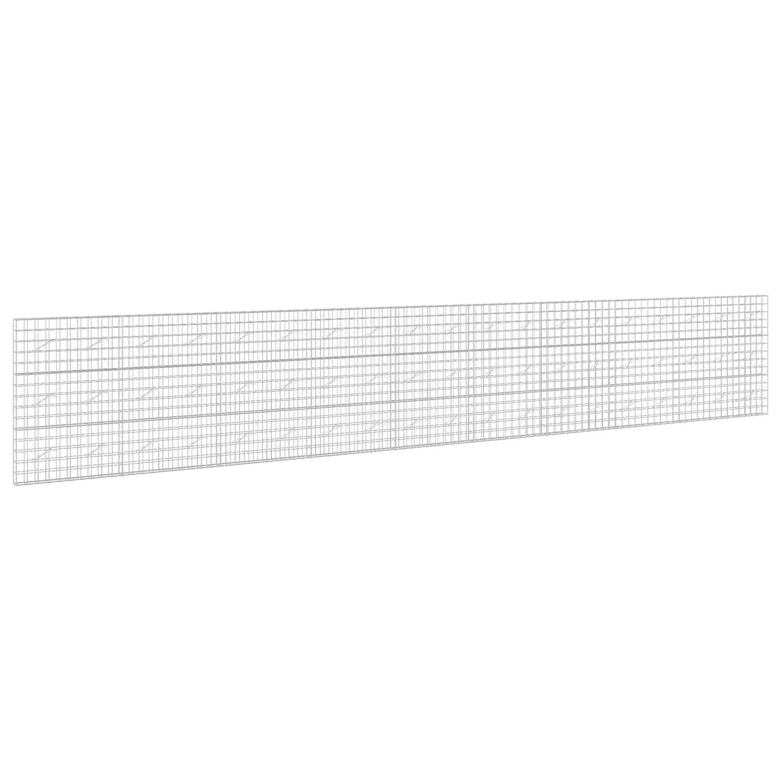 Gabion z žico 5 mm in mrežo 10x10 cm 950x10x150 cm