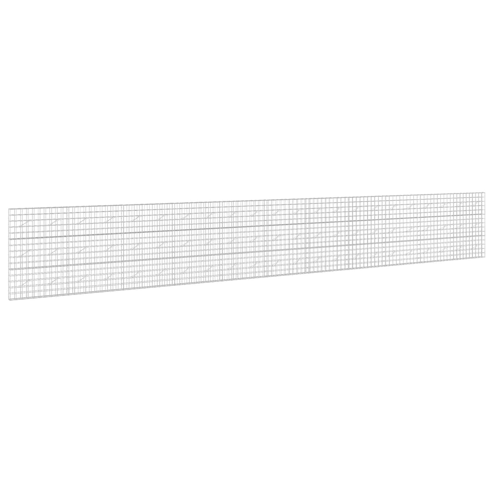 Gabion z žico 5 mm in mrežo 10x10 cm 1100x10x150 cm
