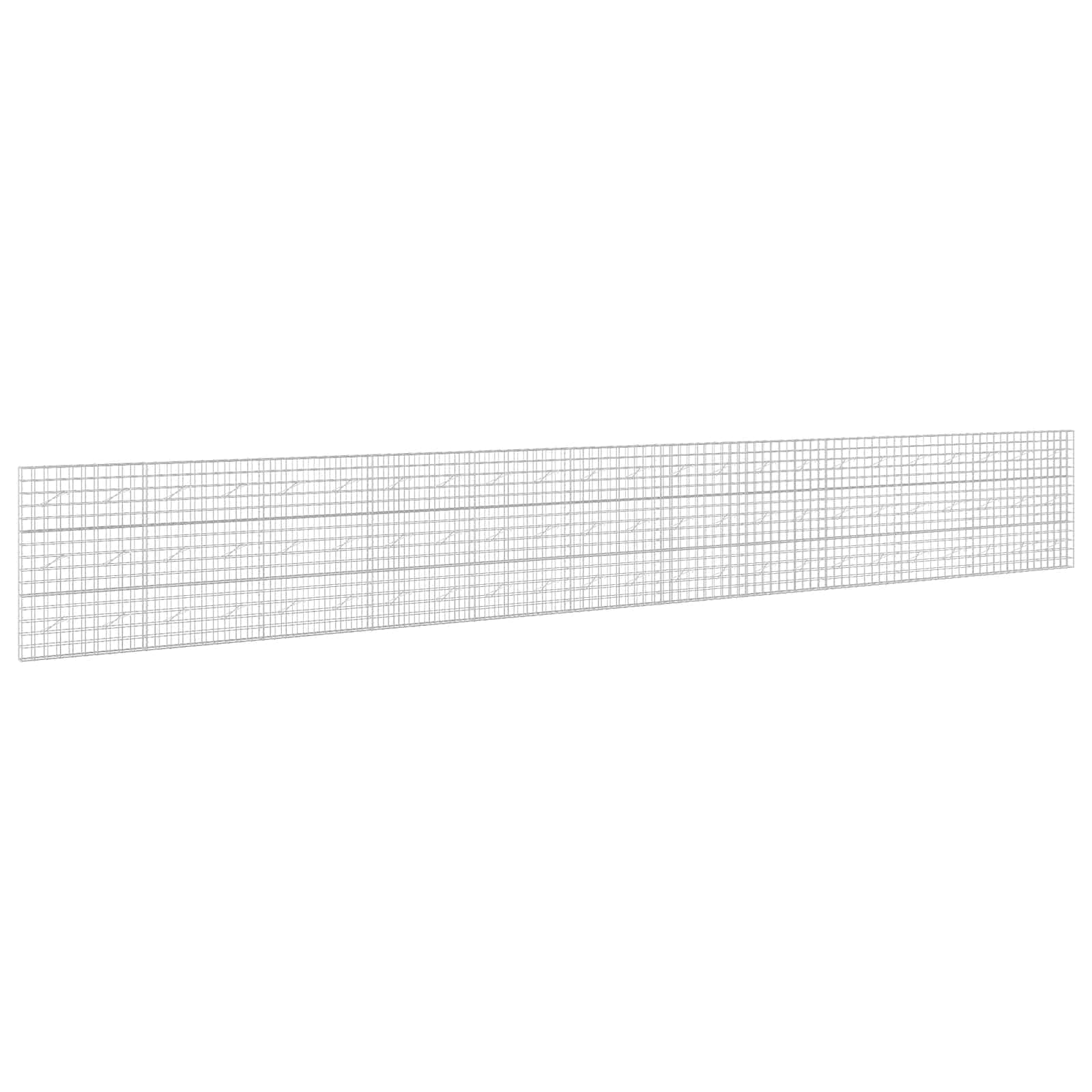 vidaXL Gabion s drátem 5 mm a síťkou 10x10 cm 1150x10x150 cm