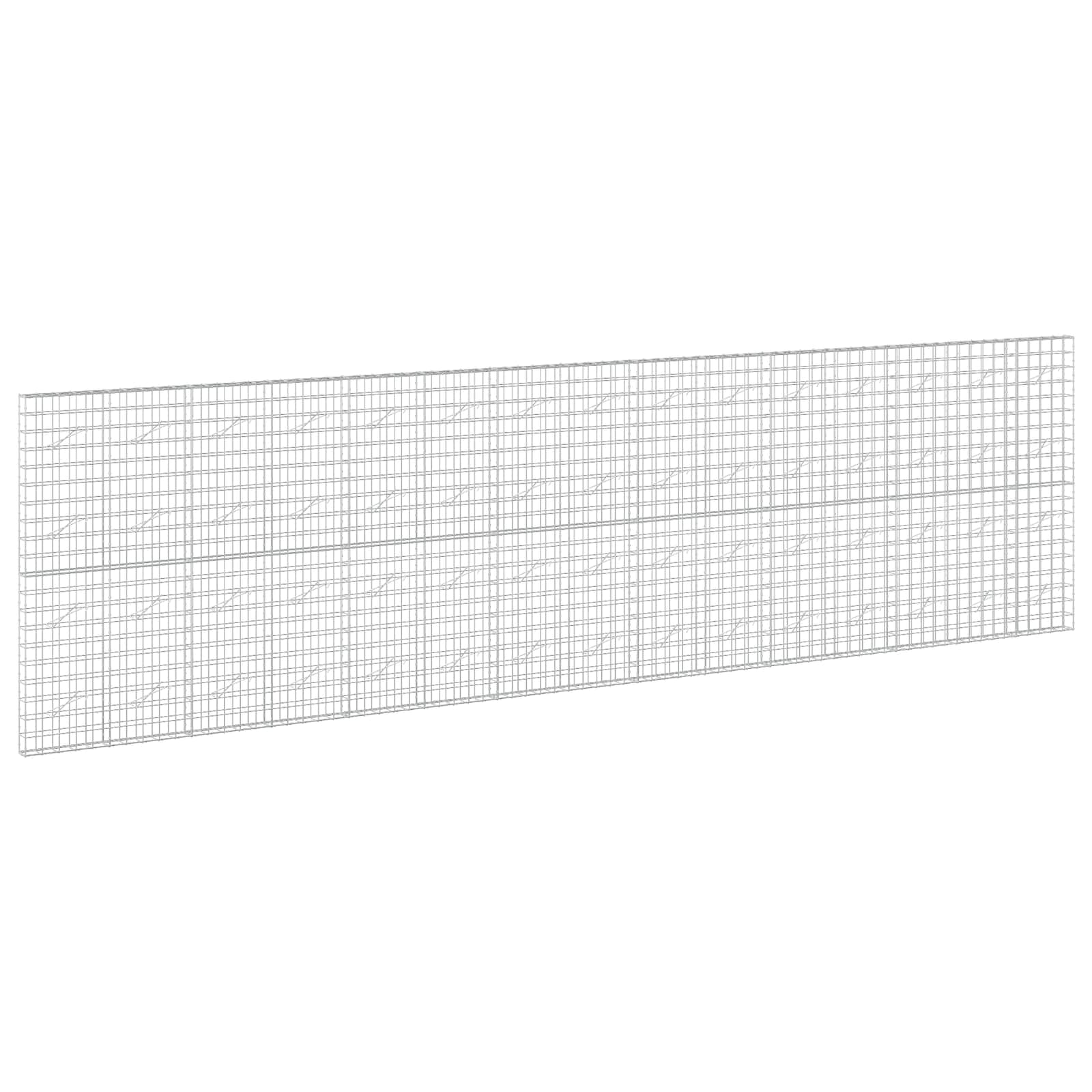 Gabion z žico 5 mm in mrežo 10x10 cm 750x10x200 cm