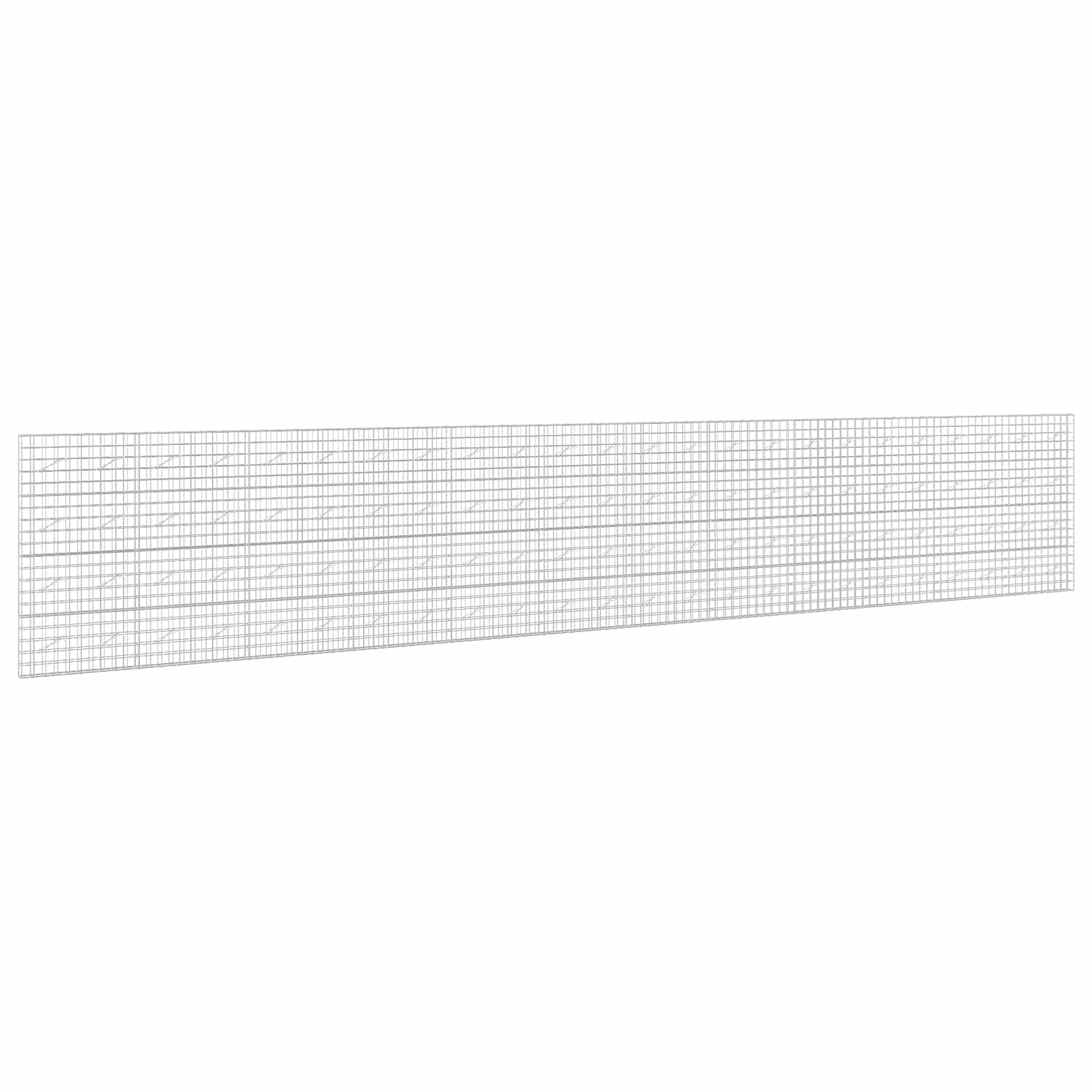 vidaXL Gabion s drátem 5 mm a síťkou 10x10 cm 1200x10x200 cm