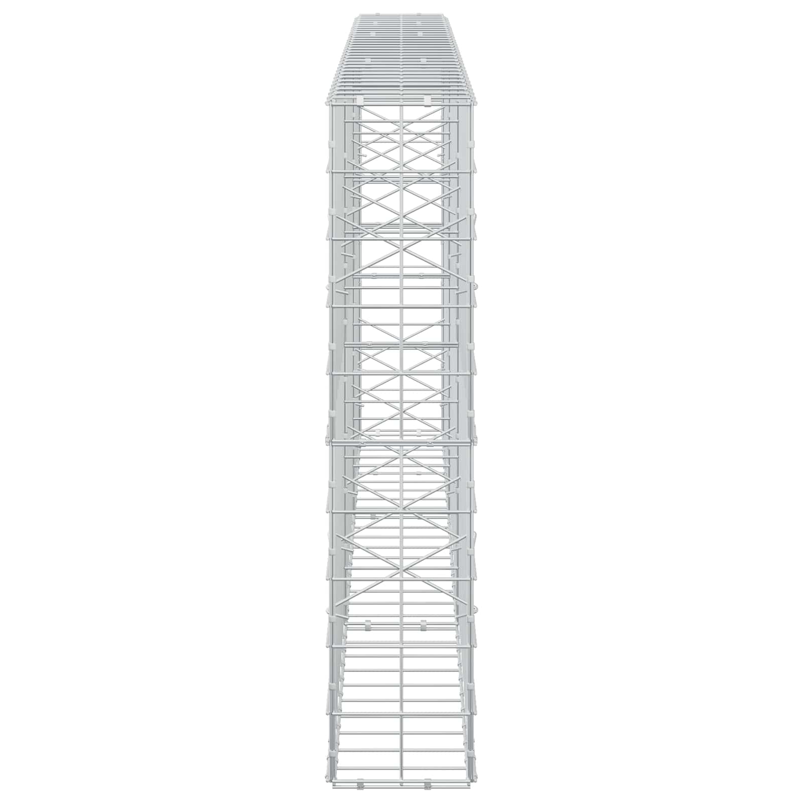 Gabion z žico 5 mm in mrežo 10x10 cm 300x20x100 cm