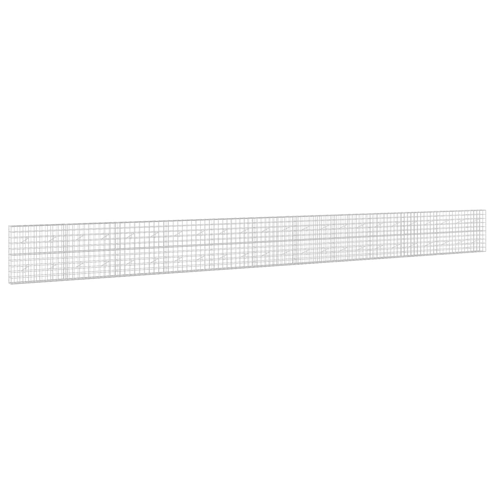 vidaXL Gabion s drátem 5 mm a síťkou 10x10 cm 1150x20x100 cm