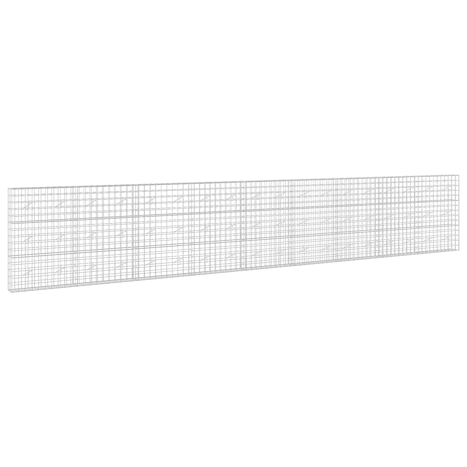 Gabion z žico 5 mm in mrežo 10x10 cm 900x20x150 cm