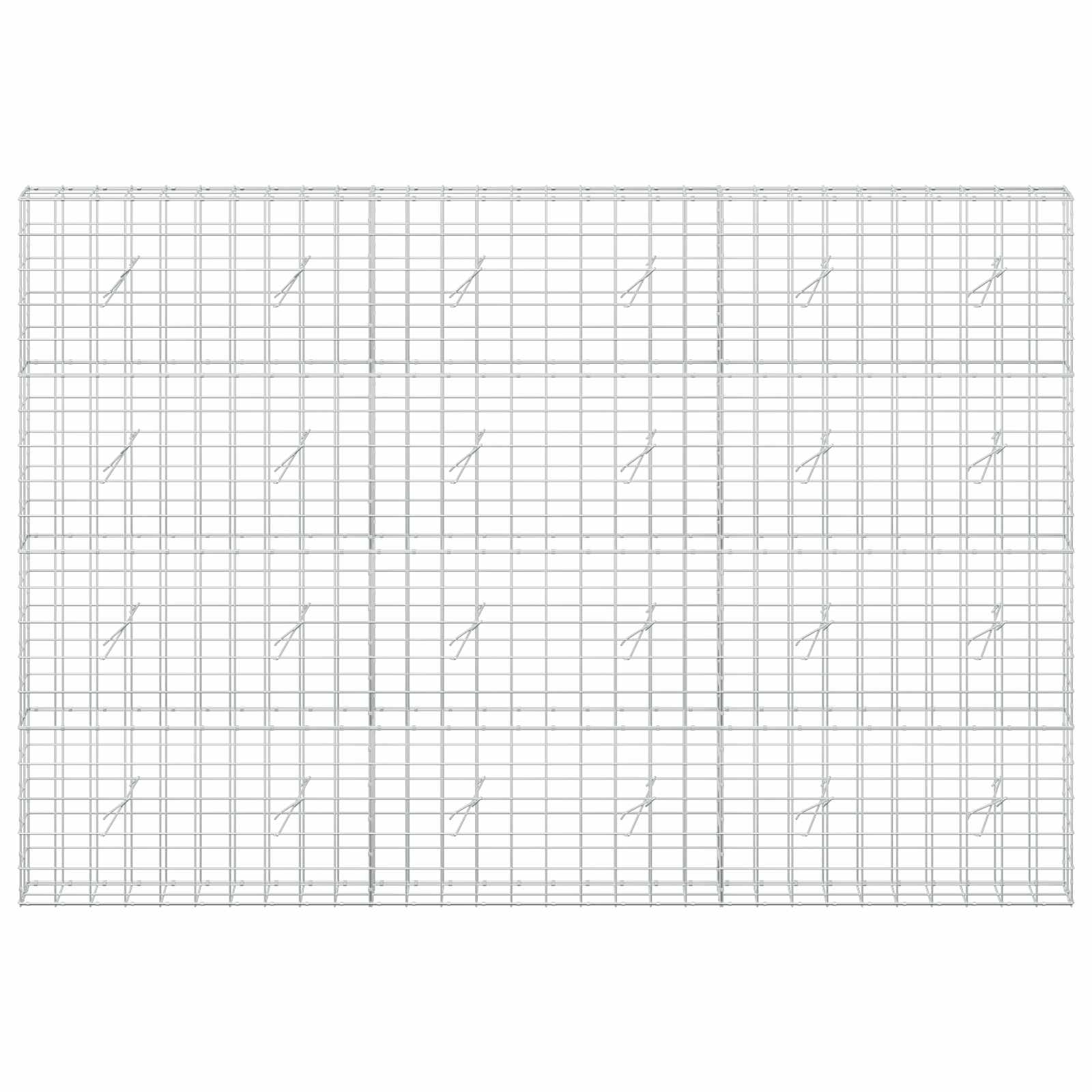 Gabion z žico 5 mm in mrežo 10x10 cm 300x20x200 cm