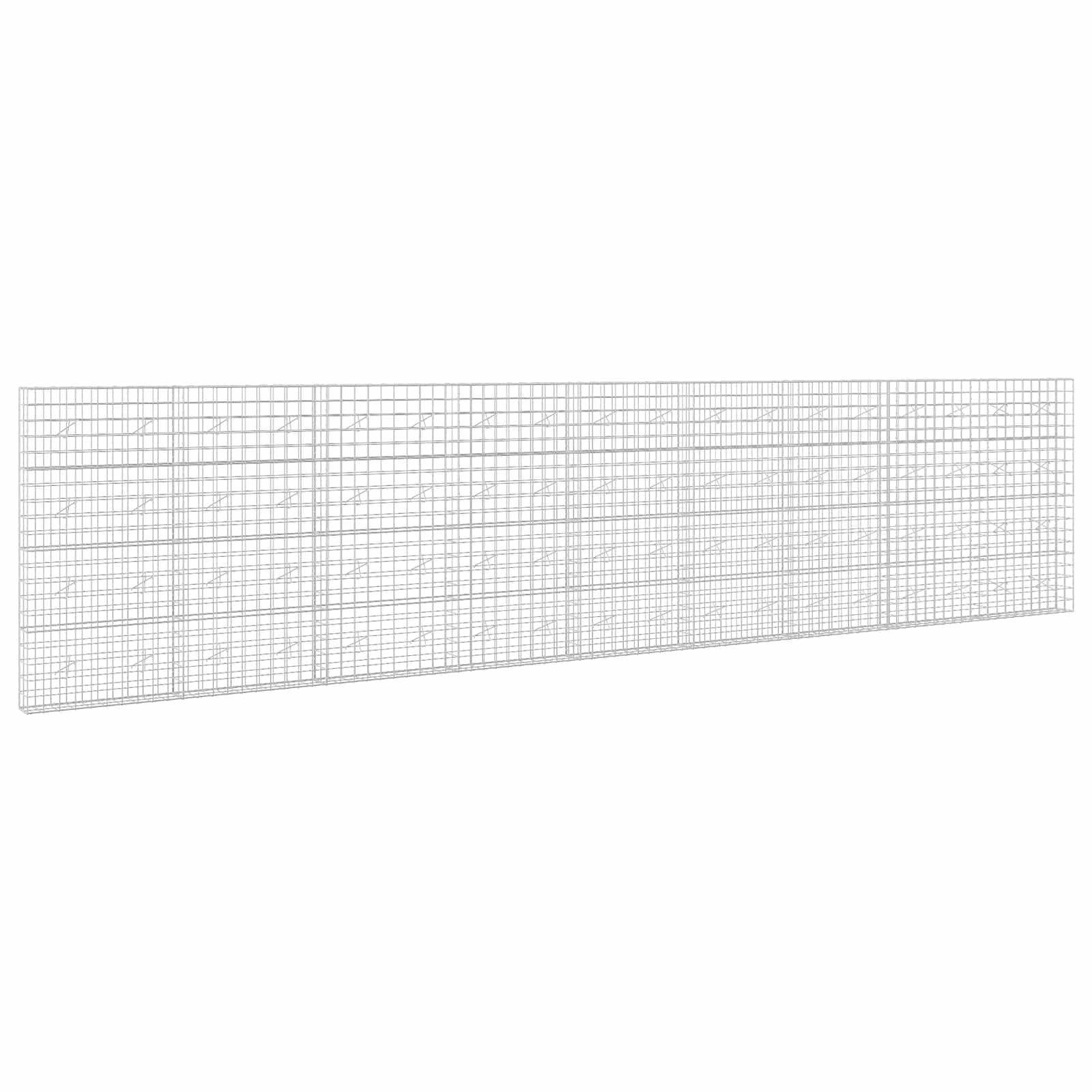 Gabion z žico 5 mm in mrežo 10x10 cm 900x20x200 cm