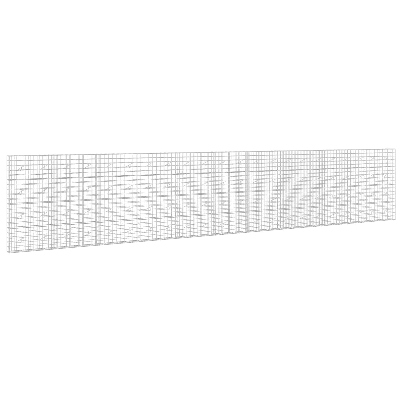Gabion z žico 5 mm in mrežo 10x10 cm 1100x20x200 cm