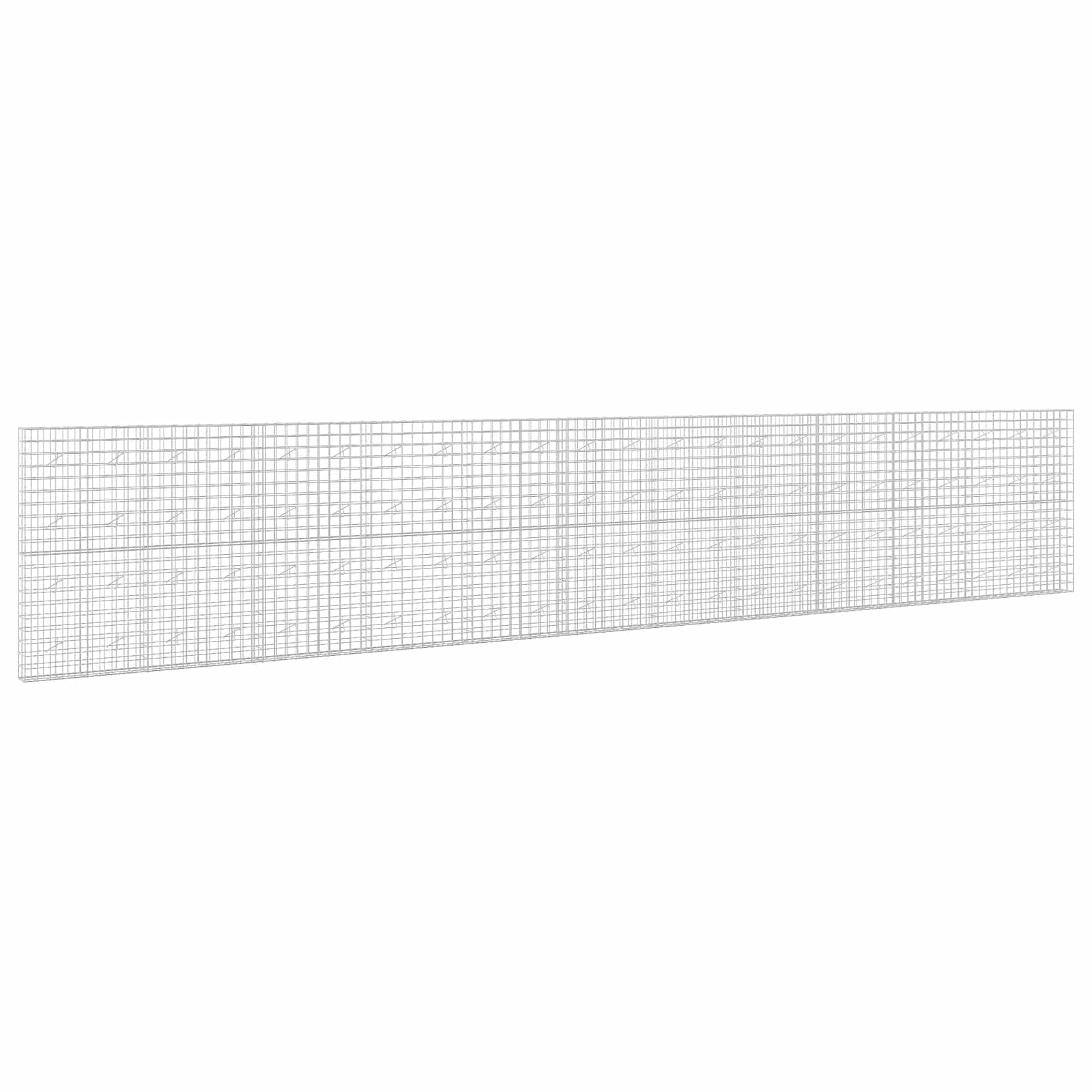 vidaXL Gabion s drátem 5 mm a síťkou 10x10 cm 1150x20x200 cm
