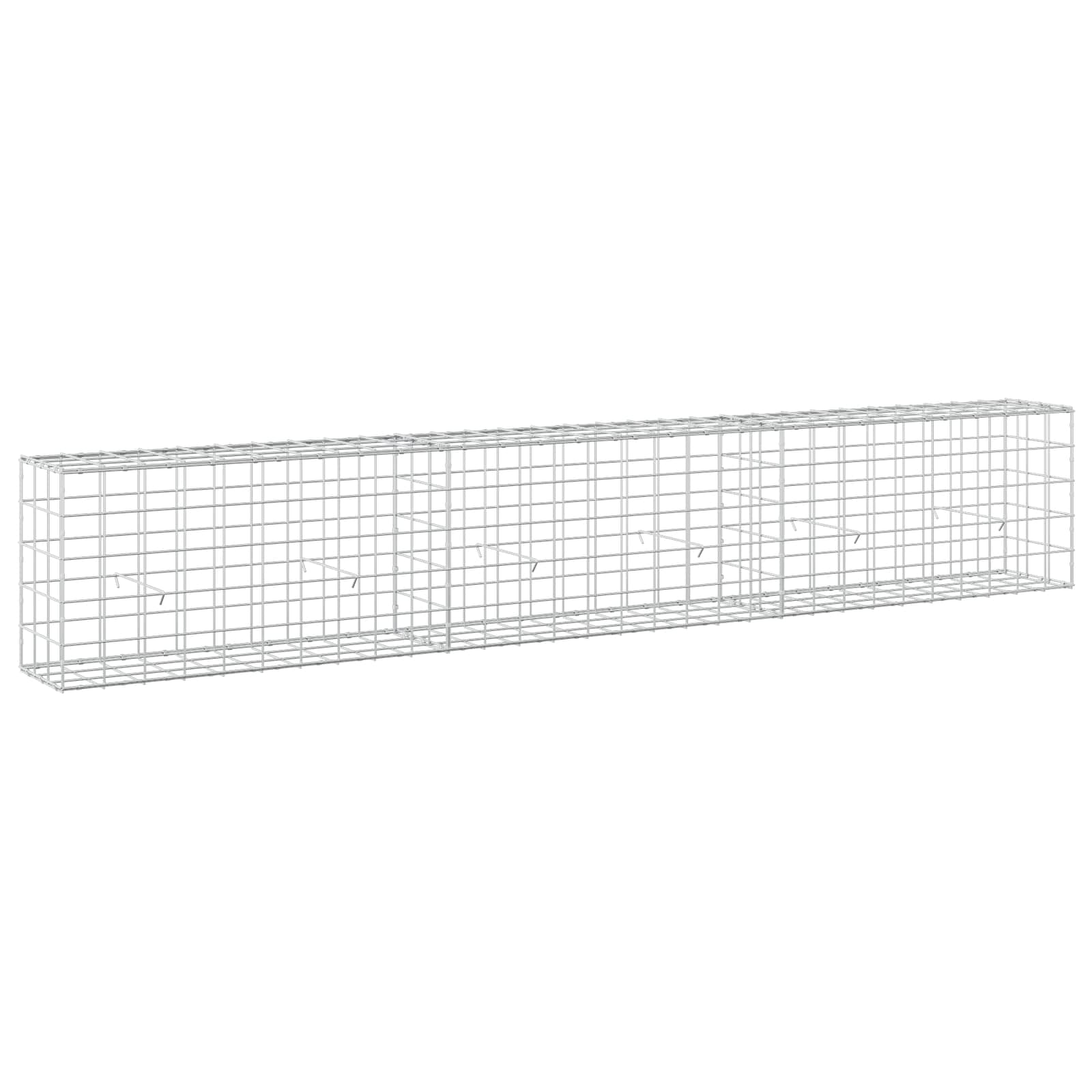 Gabion z žico 5 mm in mrežo 10x10 cm 300x30x50 cm