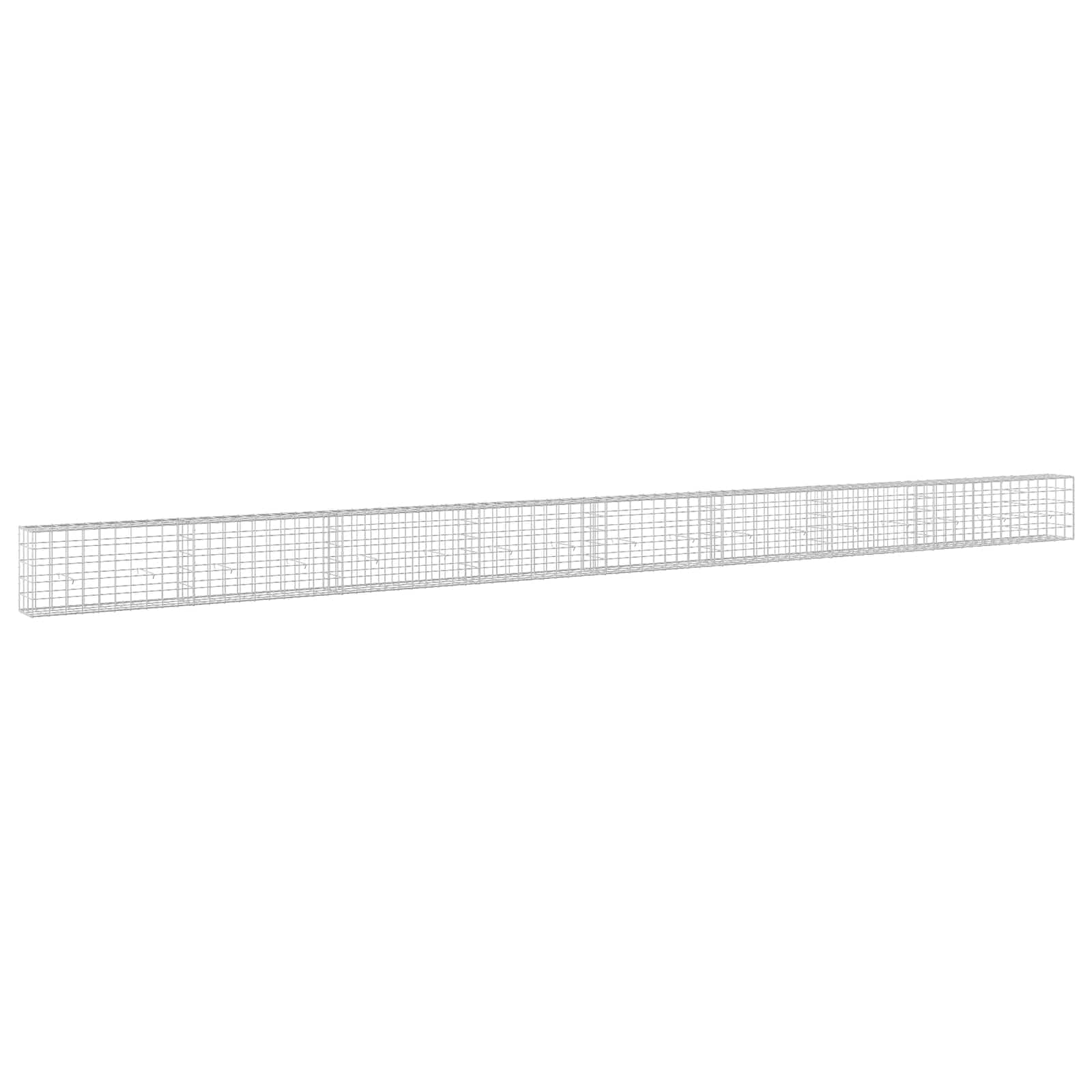 vidaXL Gabion s drátem 5 mm a síťkou 10x10 cm 850x30x50 cm