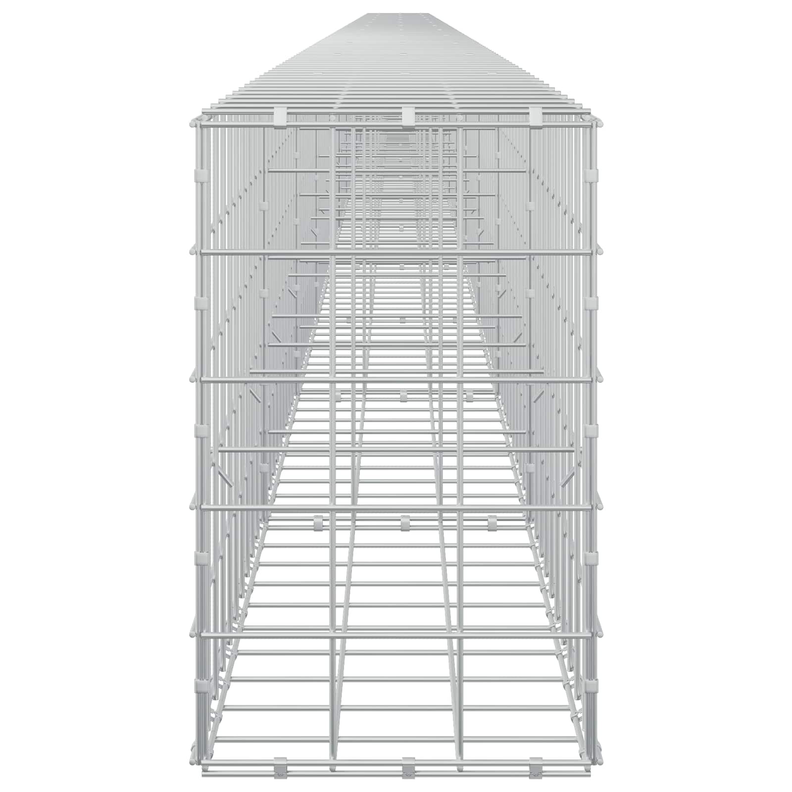 Gabion z žico 5 mm in mrežo 10x10 cm 1150x30x50 cm