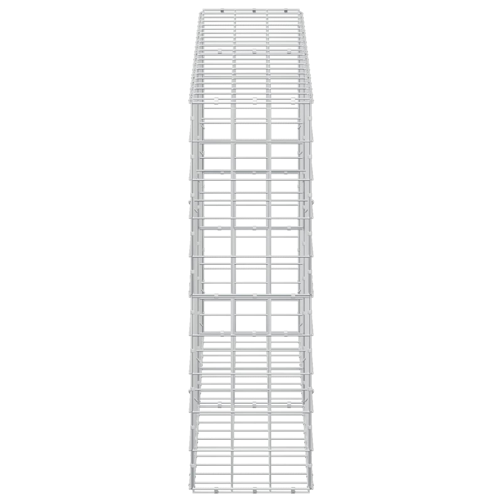 Gabion z žico 5 mm in mrežo 10x10 cm 200x30x100 cm