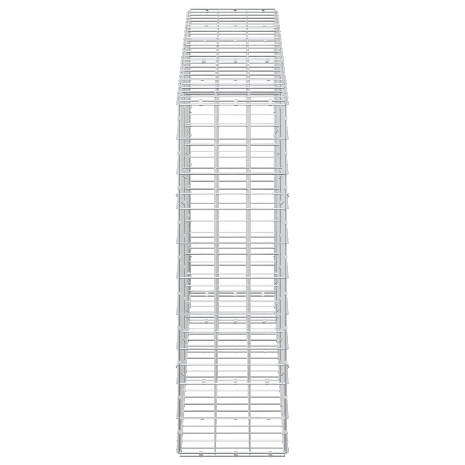 Gabion z žico 5 mm in mrežo 10x10 cm 250x30x100 cm