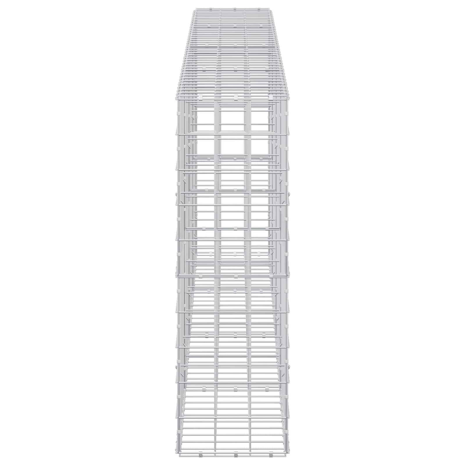 Gabion z žico 5 mm in mrežo 10x10 cm 400x30x100 cm