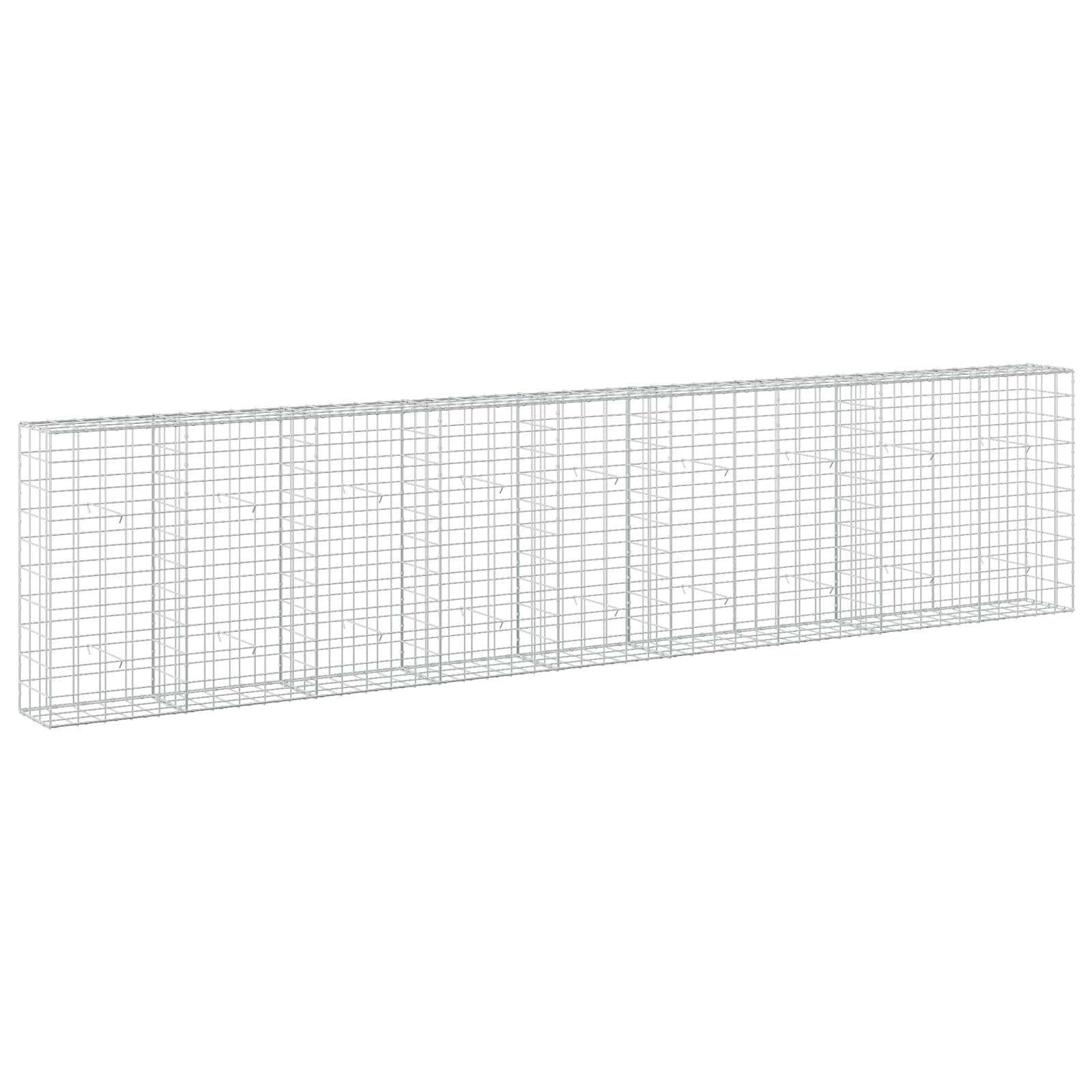 Gabion z žico 5 mm in mrežo 10x10 cm 450x30x100 cm