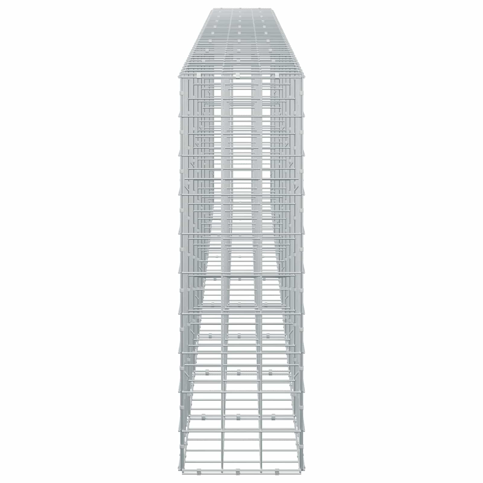 Gabion z žico 5 mm in mrežo 10x10 cm 450x30x100 cm