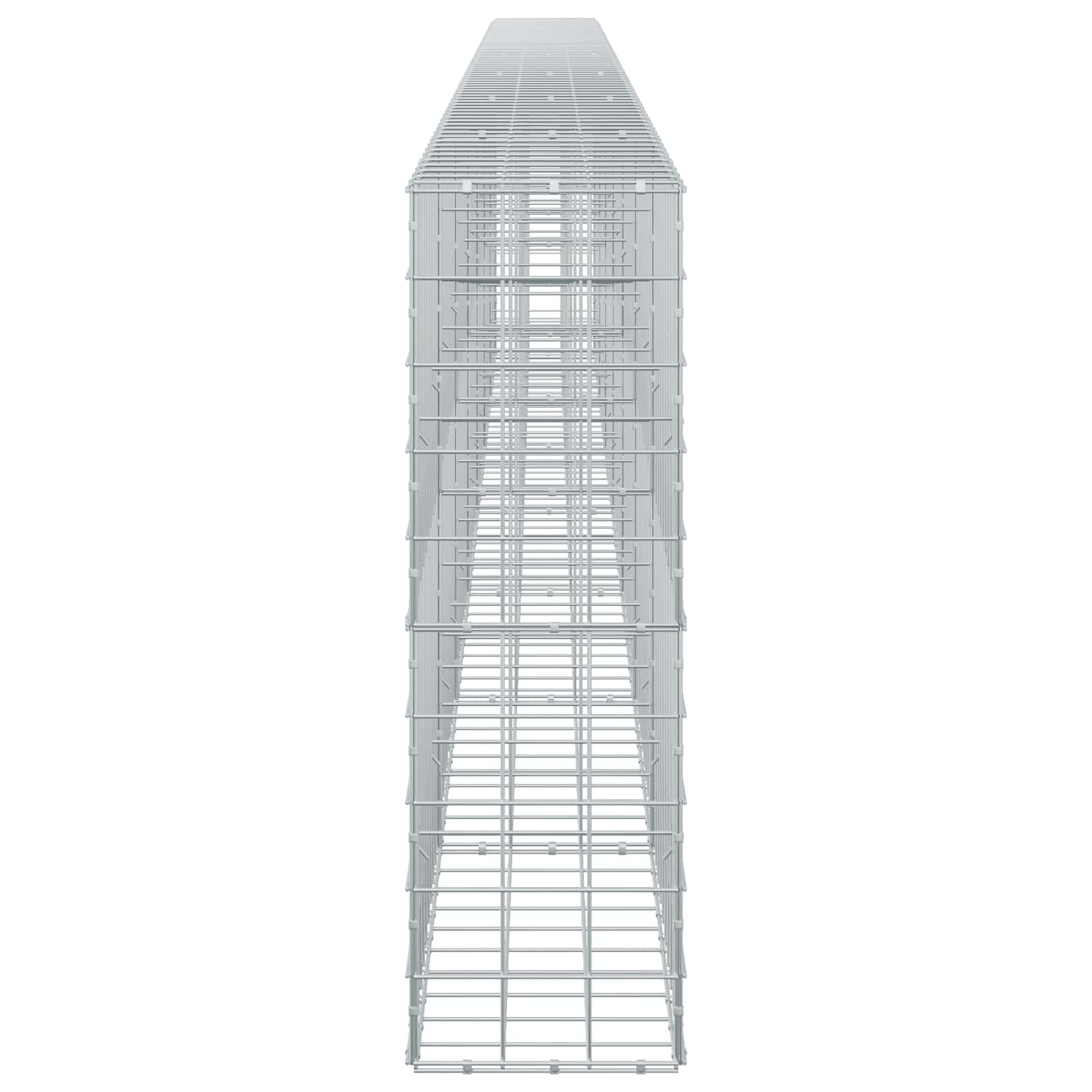 Gabion z žico 5 mm in mrežo 10x10 cm 700x30x100 cm