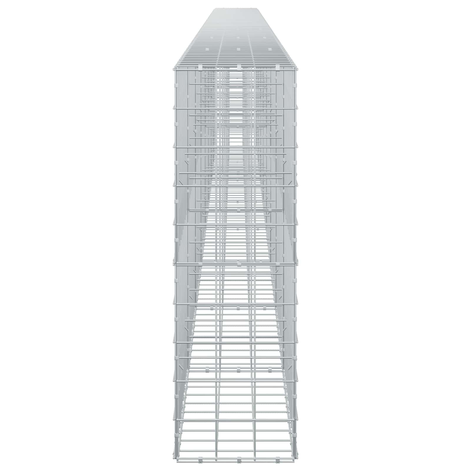 Gabion z žico 5 mm in mrežo 10x10 cm 800x30x100 cm