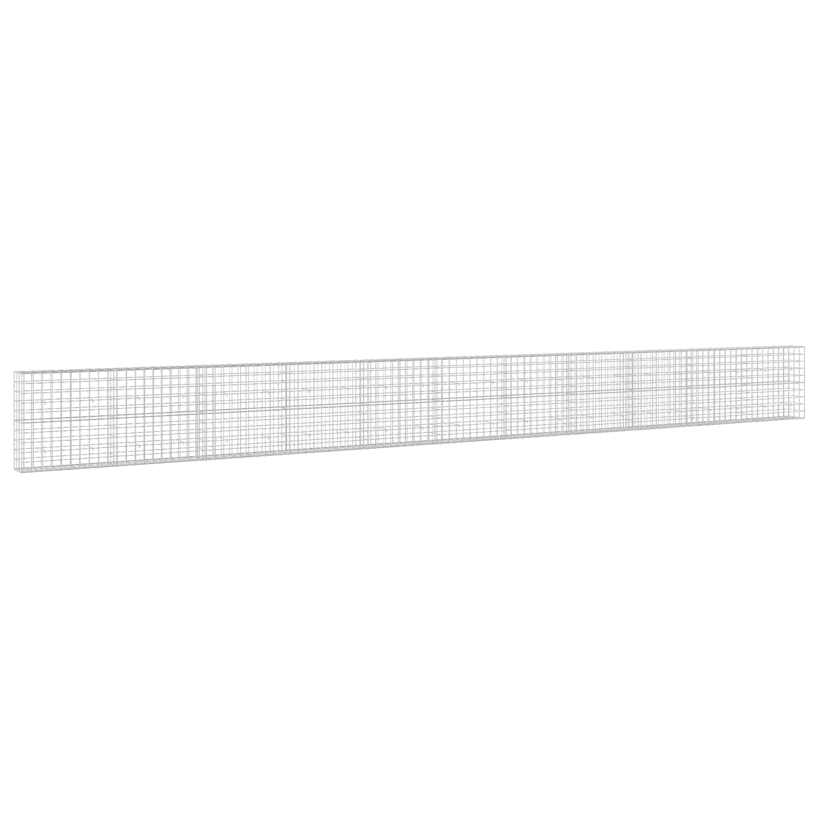 Gabion z žico 5 mm in mrežo 10x10 cm 1100x30x100 cm