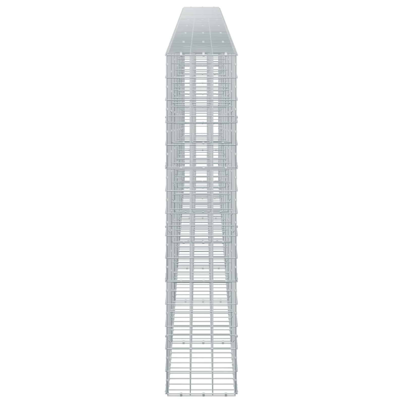 Gabion z žico 5 mm in mrežo 10x10 cm 700x30x150 cm