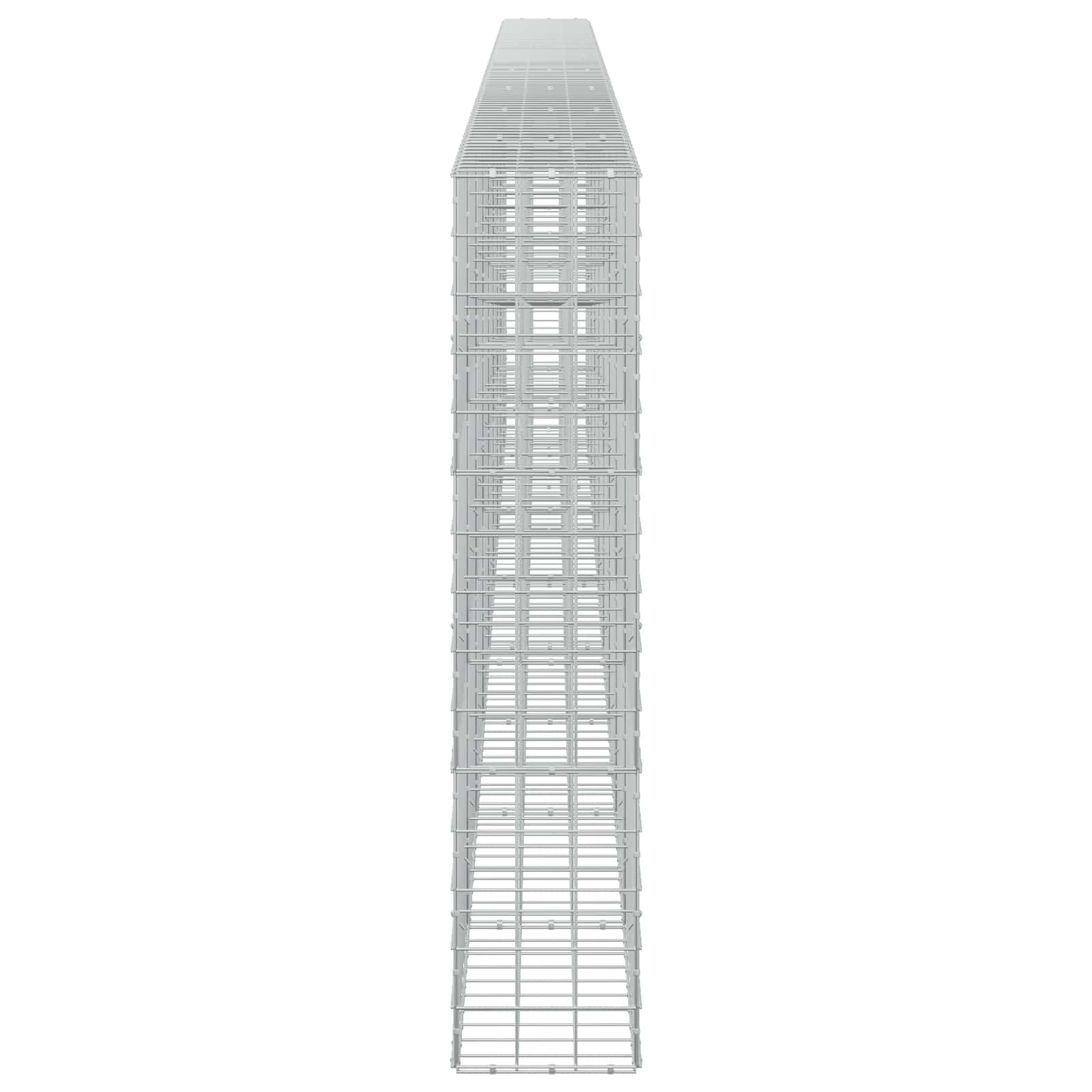 Gabion z žico 5 mm in mrežo 10x10 cm 850x30x150 cm