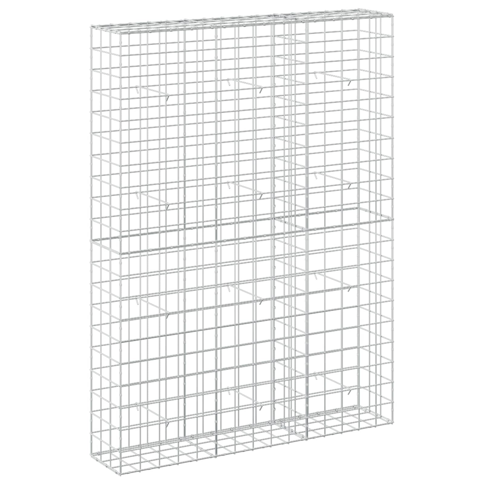 vidaXL Gabion s drátem 5 mm a síťkou 10x10 cm 150x30x200 cm