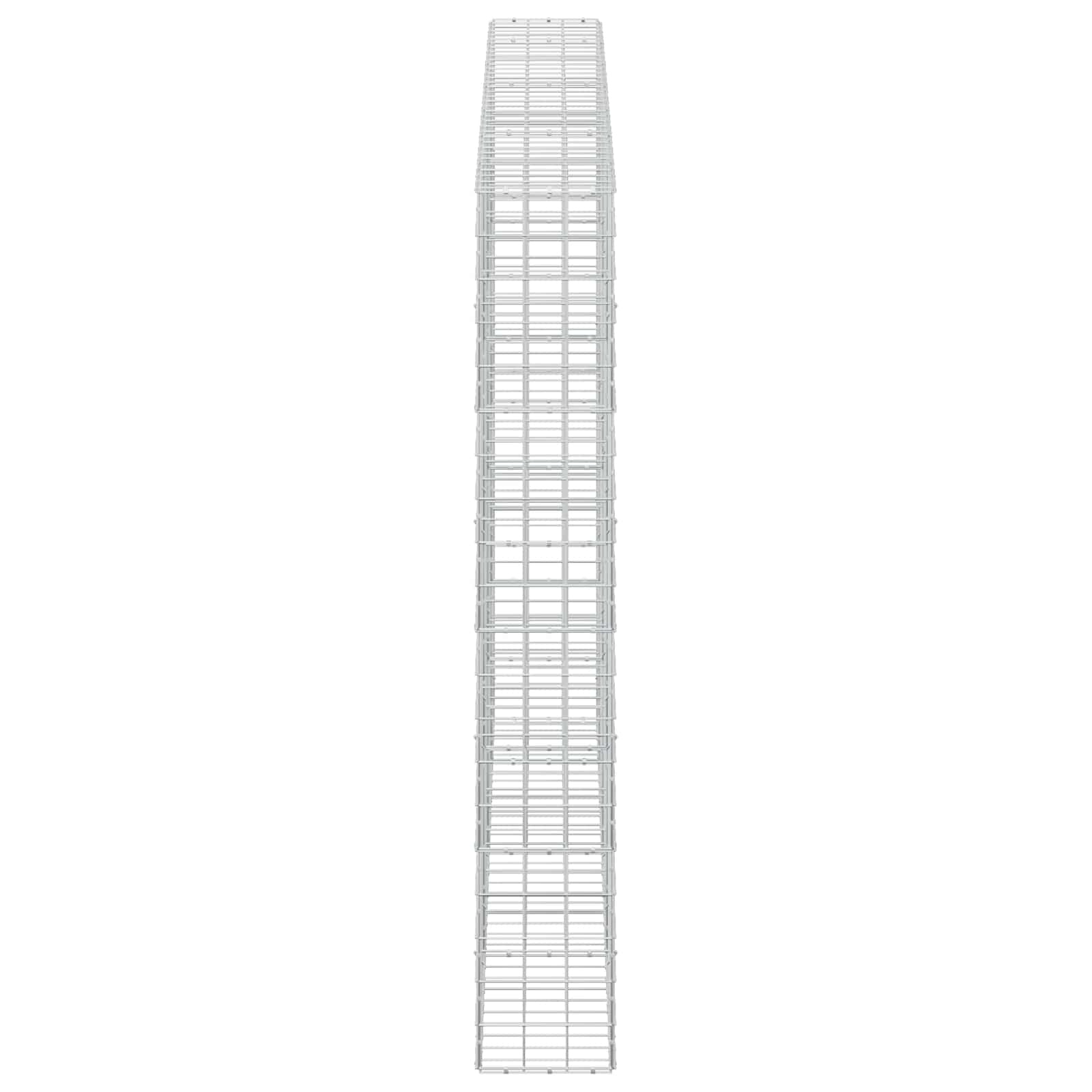Gabion z žico 5 mm in mrežo 10x10 cm 350x30x200 cm
