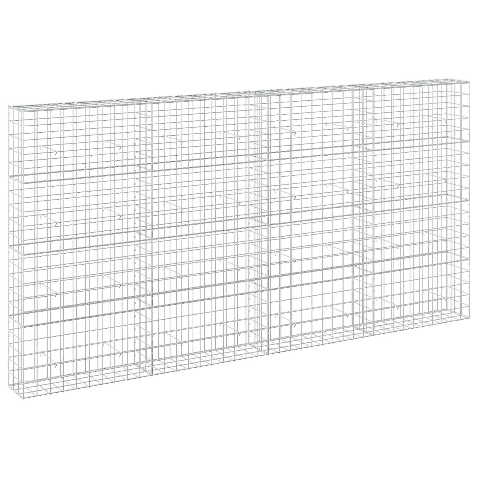 Gabion z žico 5 mm in mrežo 10x10 cm 400x30x200 cm