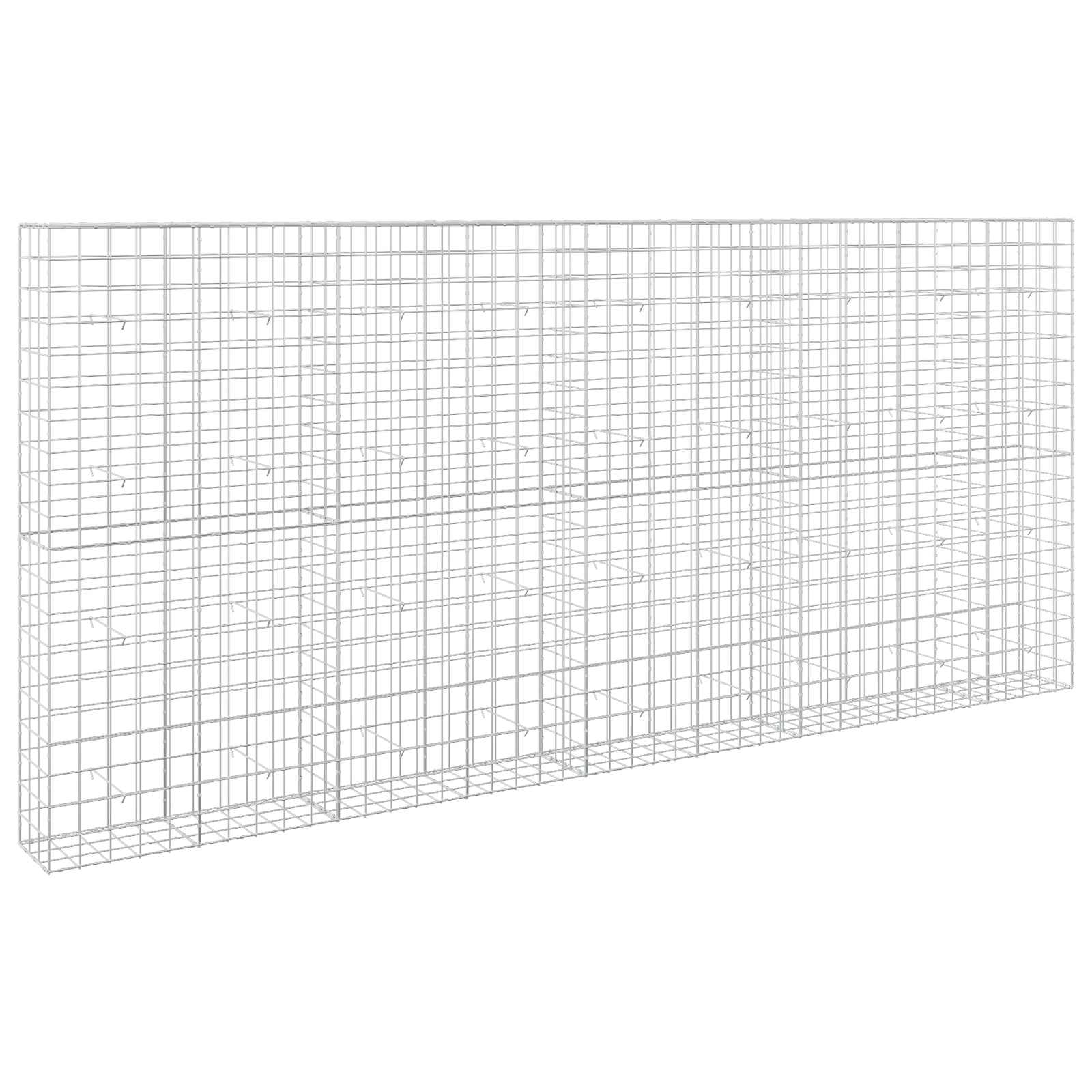 Gabion z žico 5 mm in mrežo 10x10 cm 450x30x200 cm